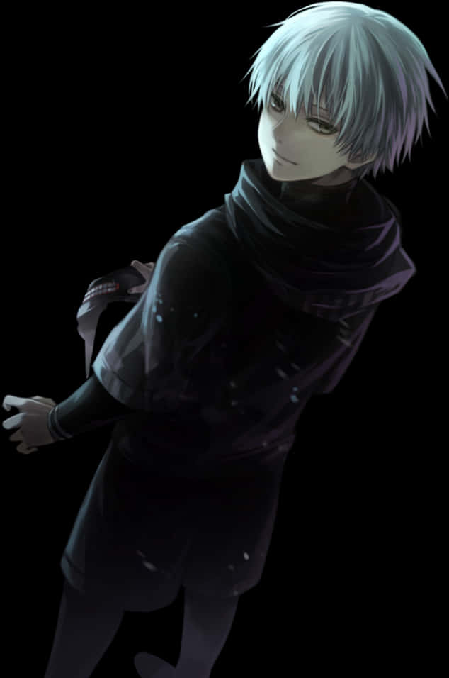 Πορτρέτο Kaneki Ken από το Tokyo Ghoul Ταπετσαρία