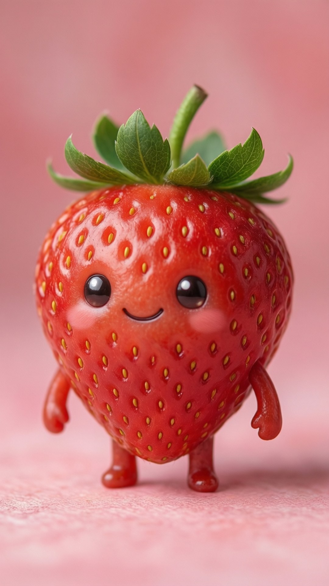 Φράουλα Kawaii Ταπετσαρία