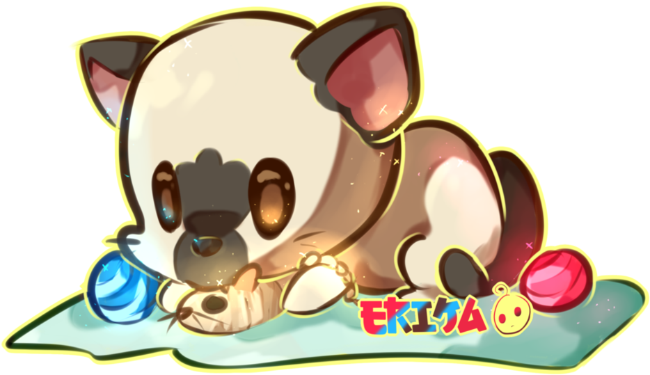 Kawaii_ Γάτα_ Παίζει_ με_ Κουβάρια_ Νήματος.PNG Ταπετσαρία