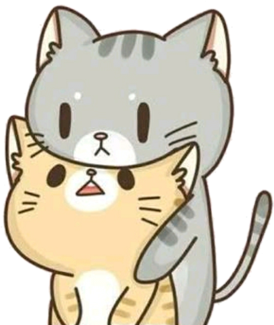 Αξιολάτρευτη_ Ριγέ_ Kawaii_ Γάτα.PNG Ταπετσαρία