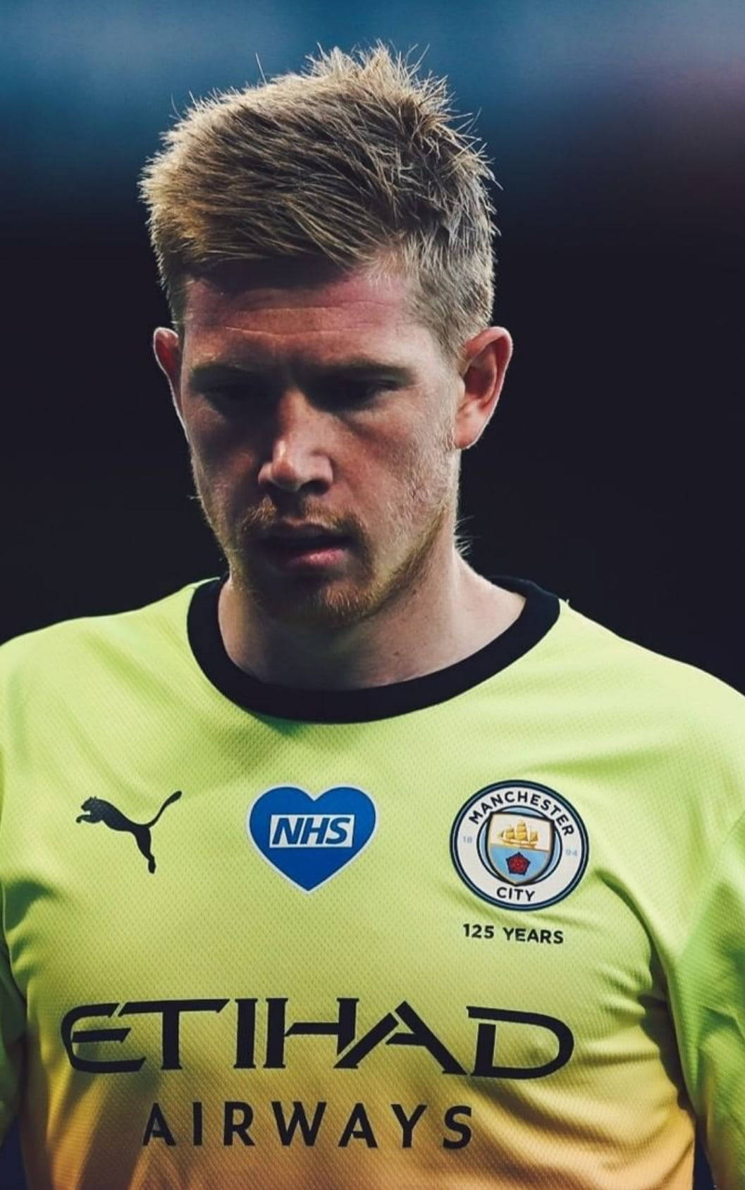 Κοντινή Λήψη Kevin De Bruyne Ταπετσαρία