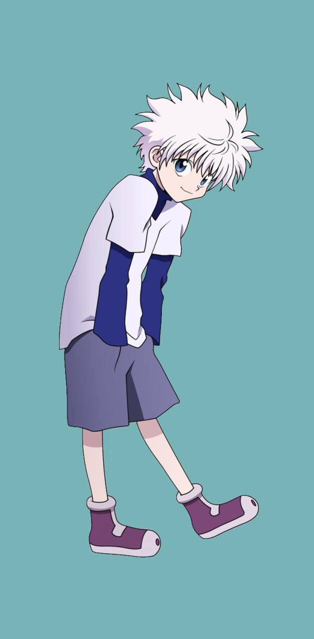 Απλός Χαριτωμένος Killua Αγόρι Anime Ταπετσαρία