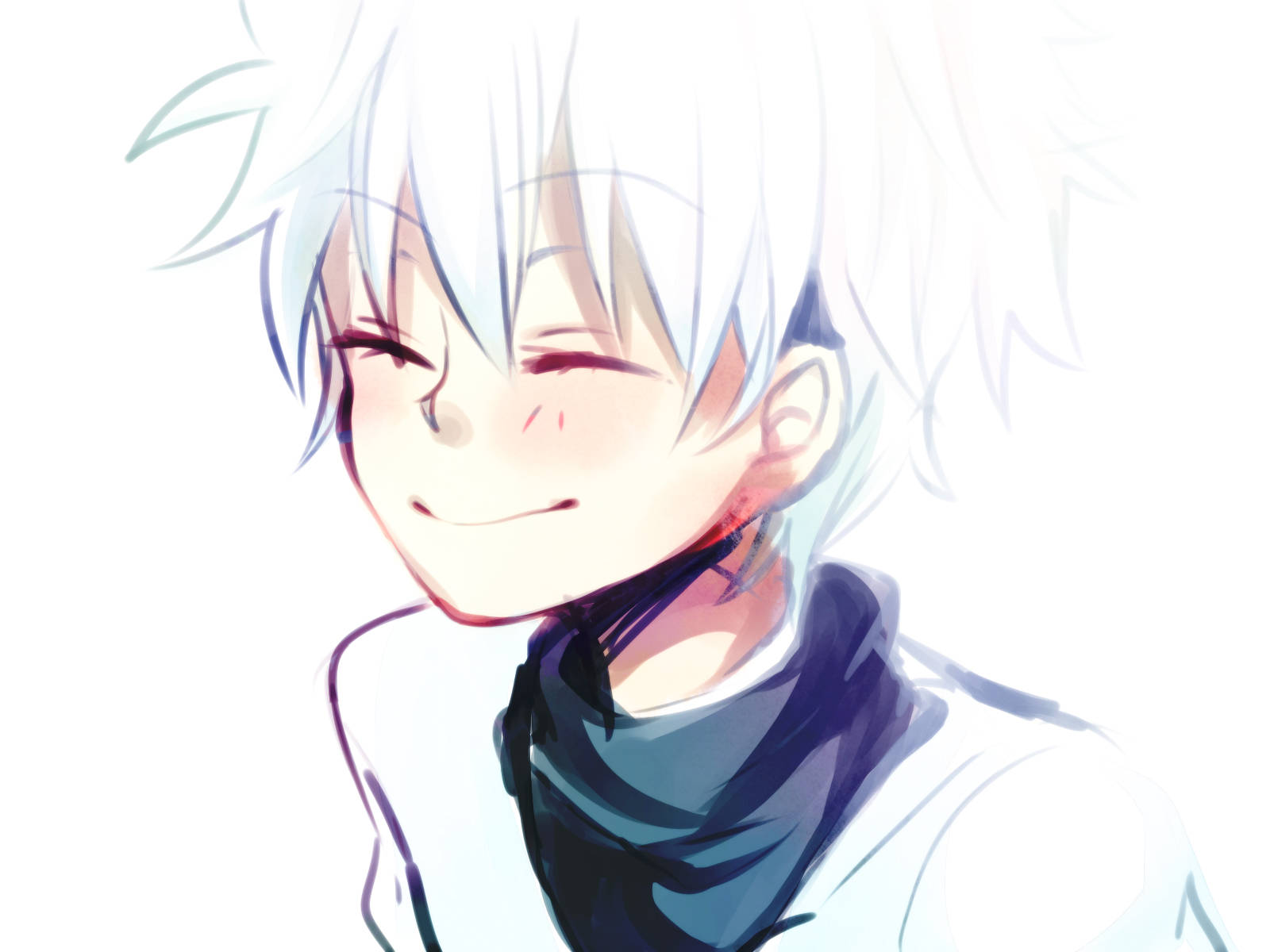Χαμογελαστός Killua Ταπετσαρία