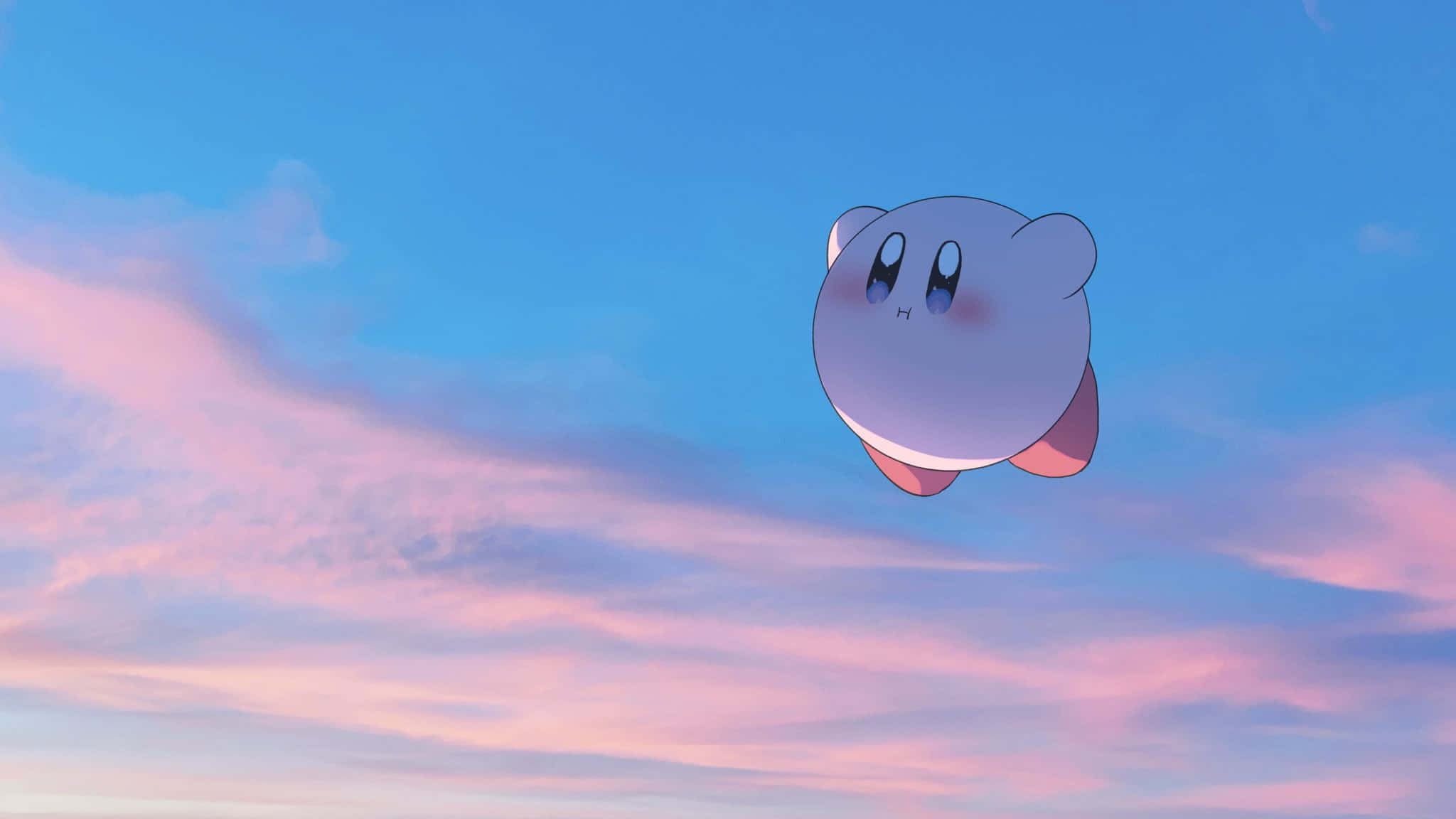 Ο Kirby ξεκινά μια περιπέτεια Ταπετσαρία