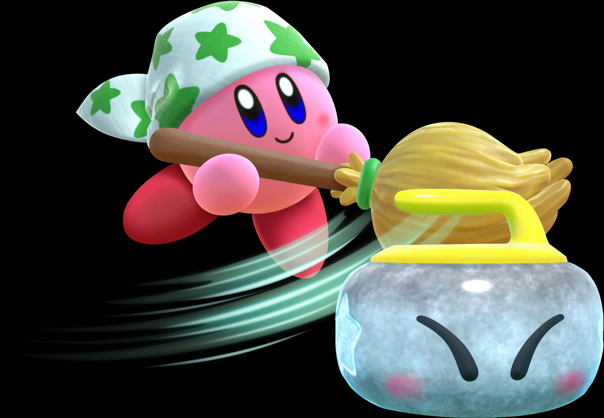 Kirby: Δράση Σκουπίσματος Ταπετσαρία