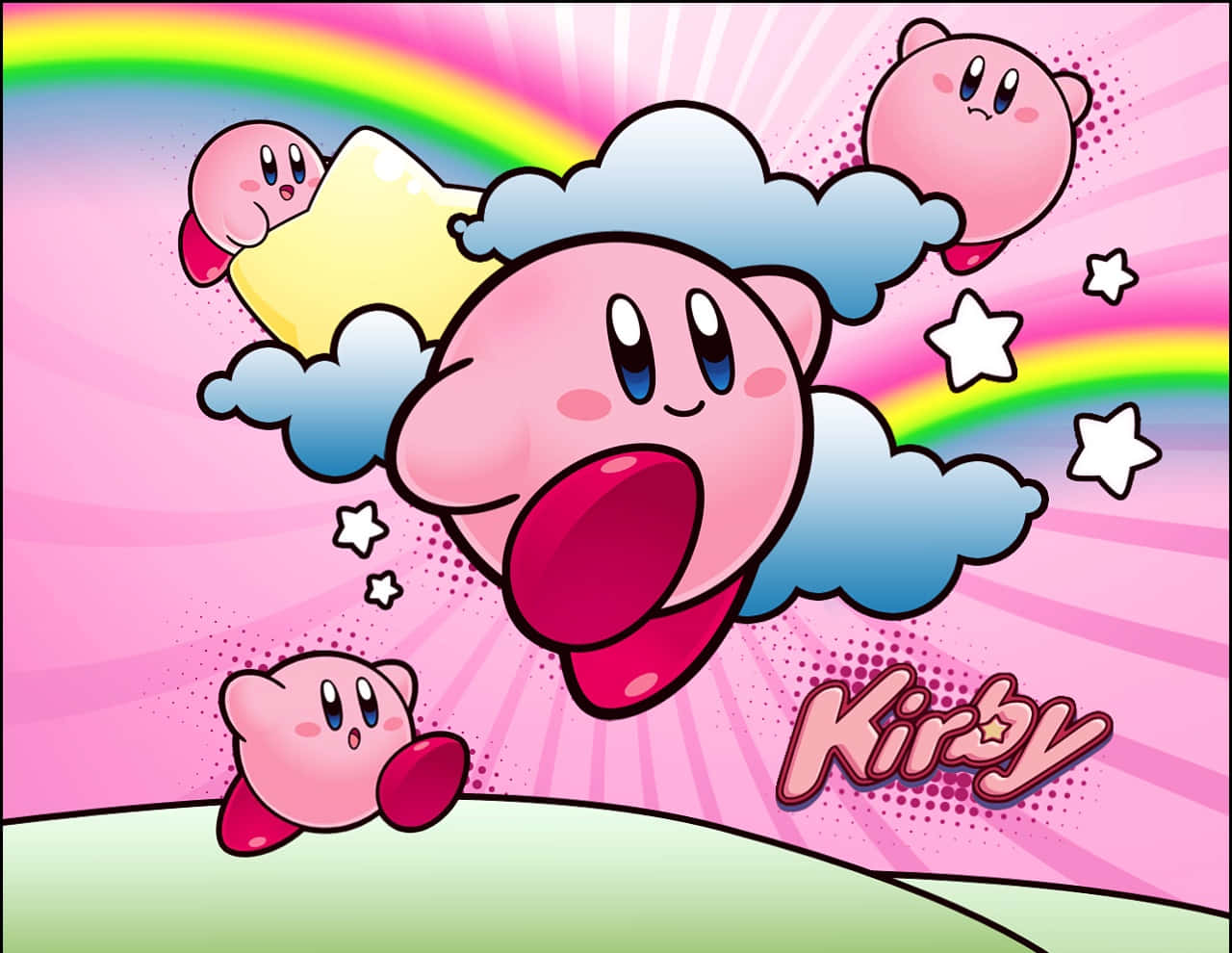 Kirby, το χαρούμενο κρεμμυδάκι Ταπετσαρία