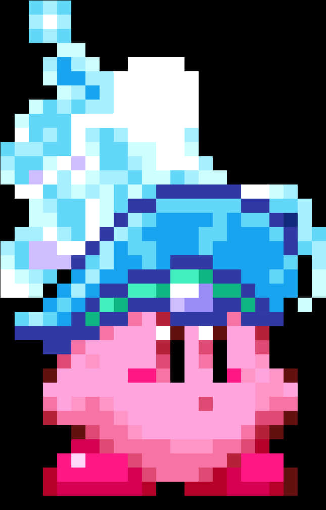 Εικονοστοιχειωμένη Τέχνη Kirby Ταπετσαρία