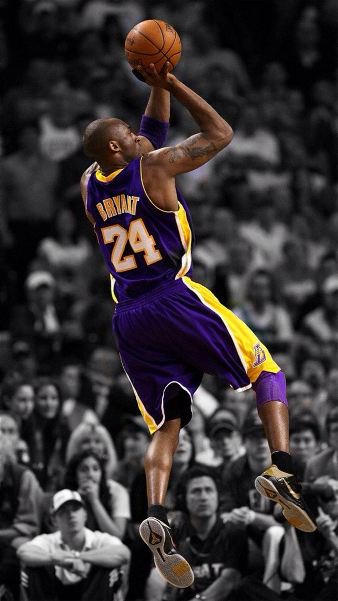 Εμβληματικό Σουτ με Άλμα Kobe Bryant iPhone Ταπετσαρία