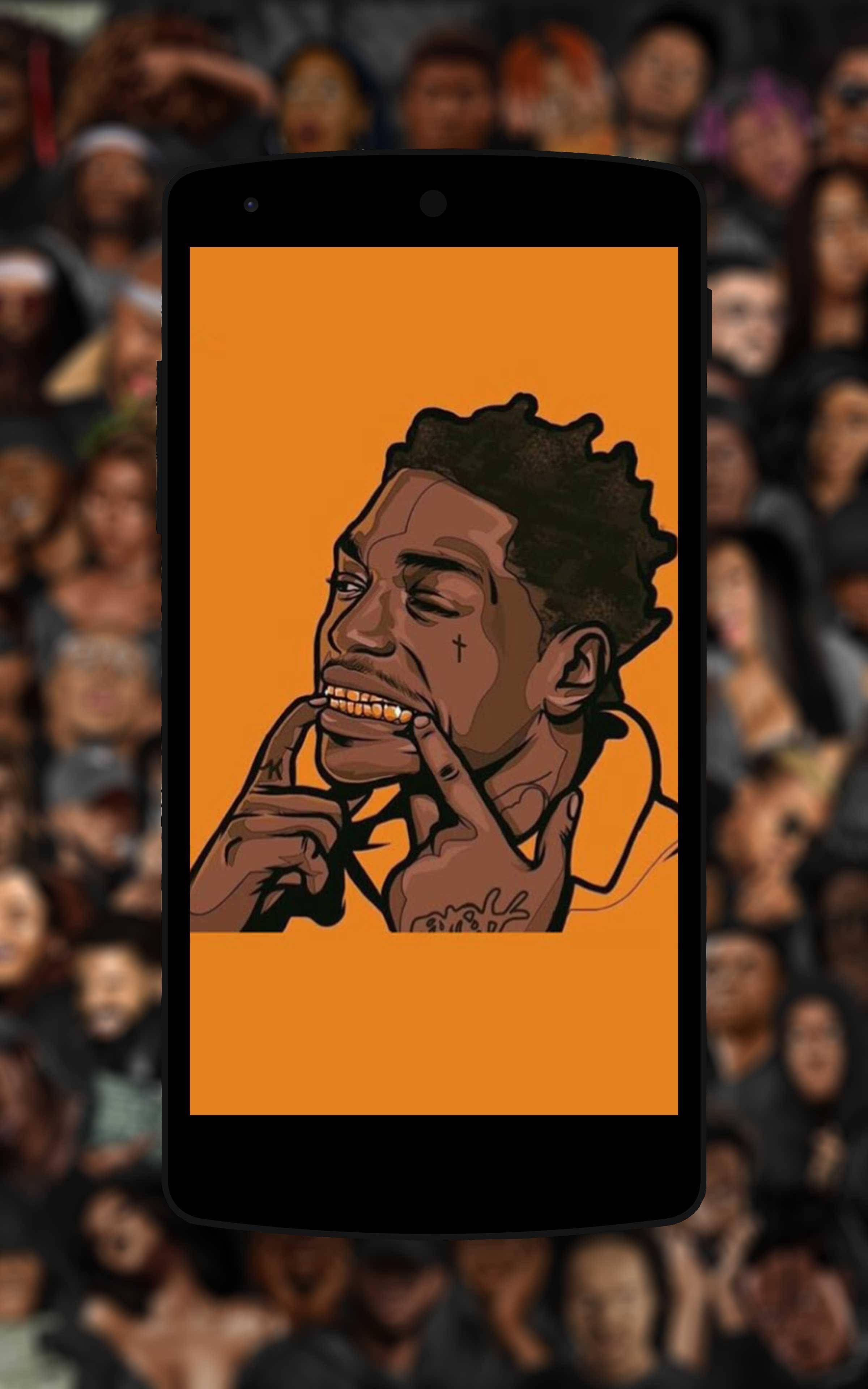 Kodak Black Τέχνη Τηλεφώνου Ταπετσαρία