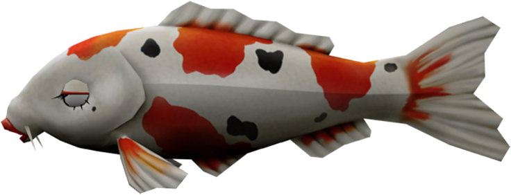Πολύχρωμη Εικονογράφηση Koi Carp Ταπετσαρία