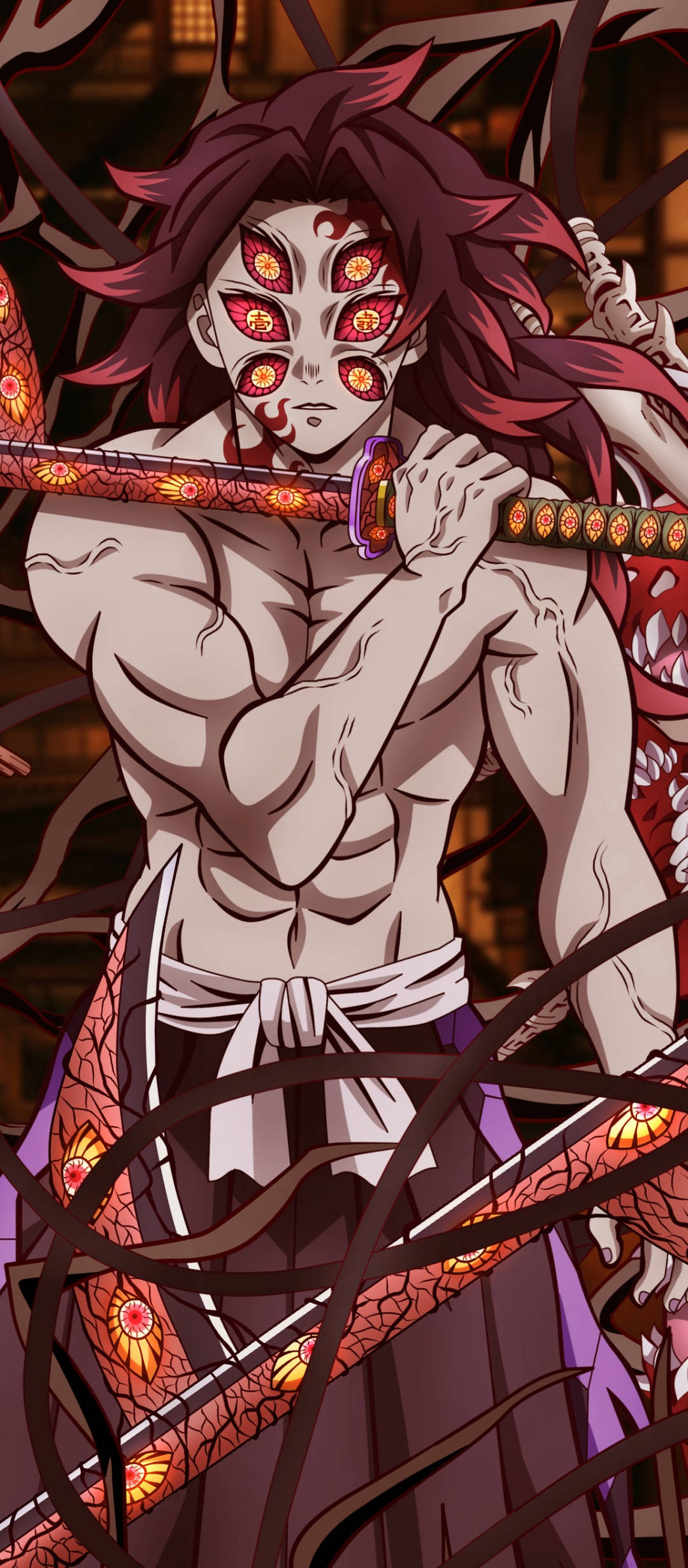 Ο Kokushibo από το Demon Slayer Κάνει την Τελική του Στάση Ταπετσαρία