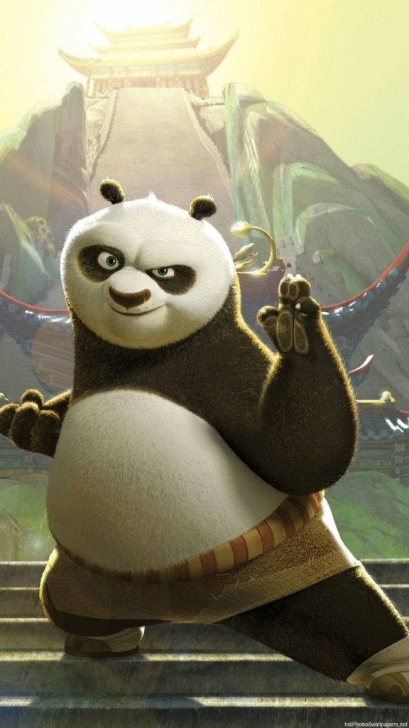 Kung Fu Panda Po iPhone 6 Ταπετσαρία