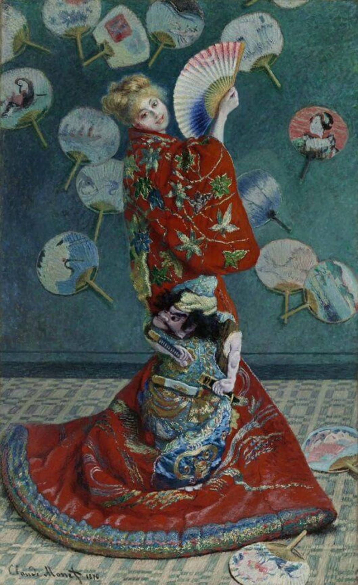La Japonaise Του Claude Monet Ταπετσαρία
