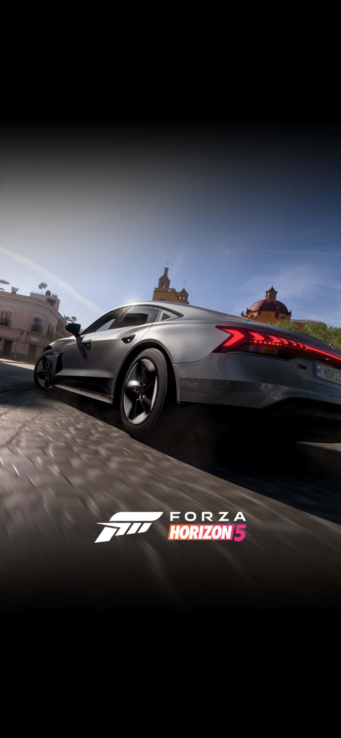 Γκρι Lamborghini iPhone X Forza Motorsport 7 Φόντο Ταπετσαρία