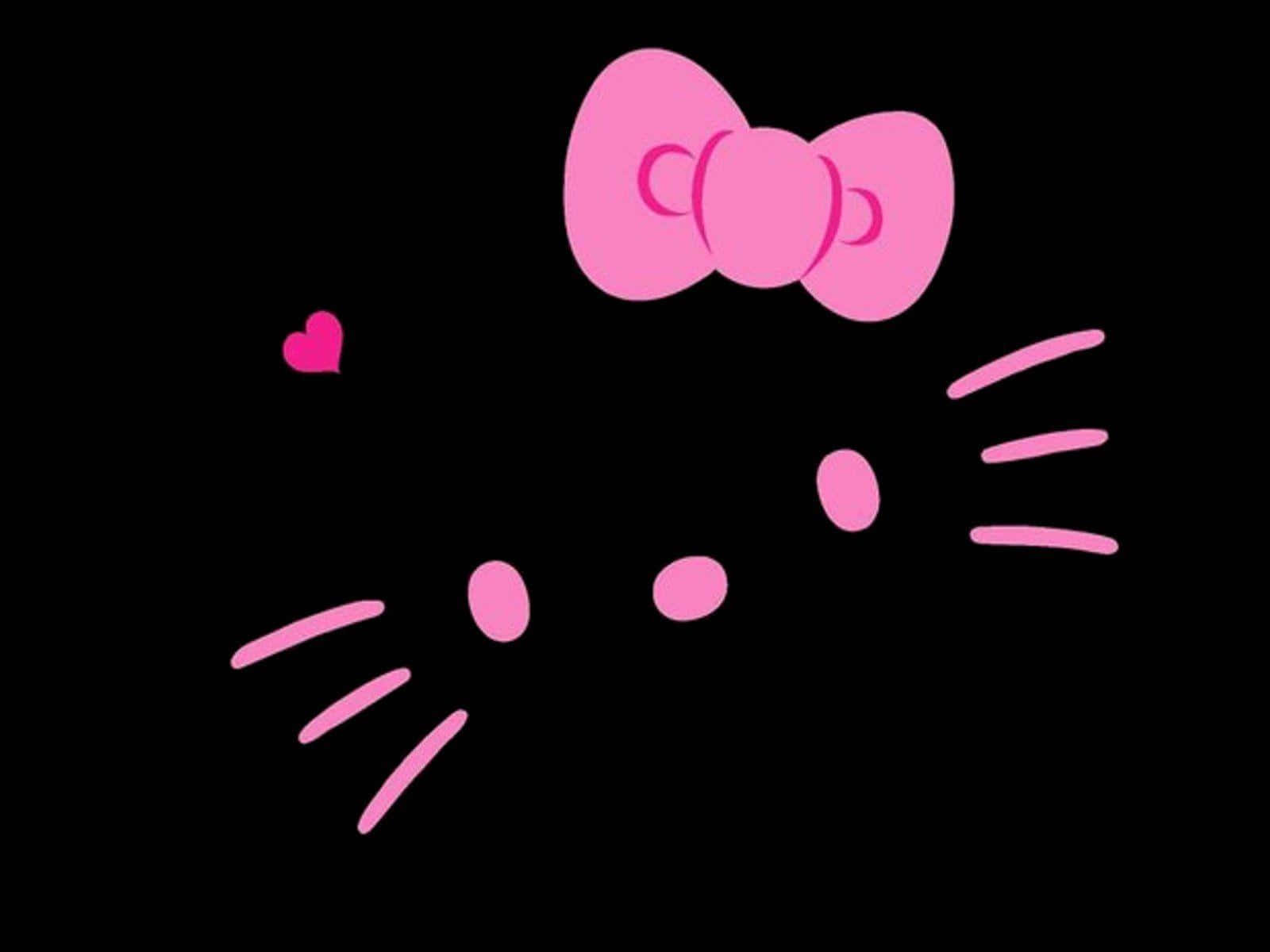 Αξιολάτρευτο Laptop με Θέμα Hello Kitty Ταπετσαρία