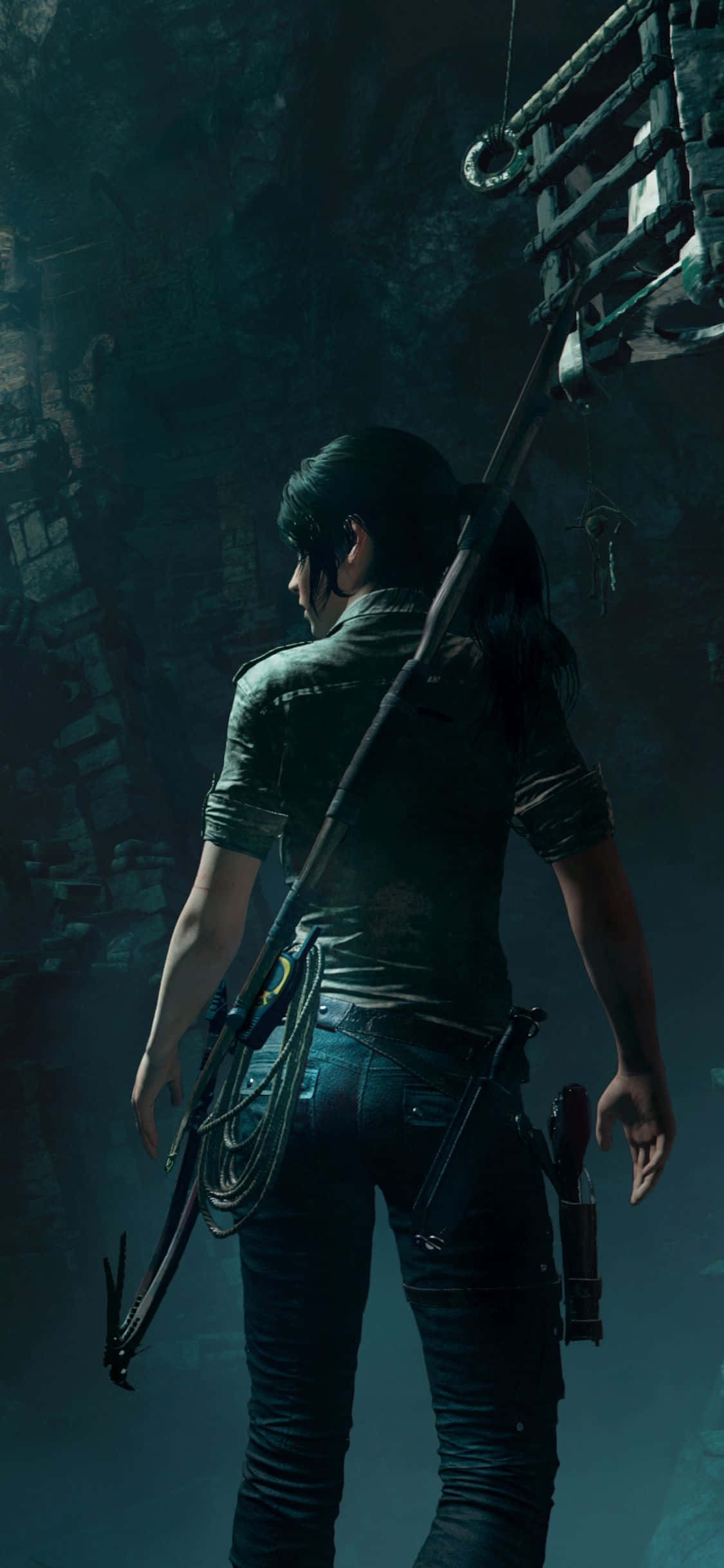 η lara croft - στιγμιότυπο οθόνης Ταπετσαρία