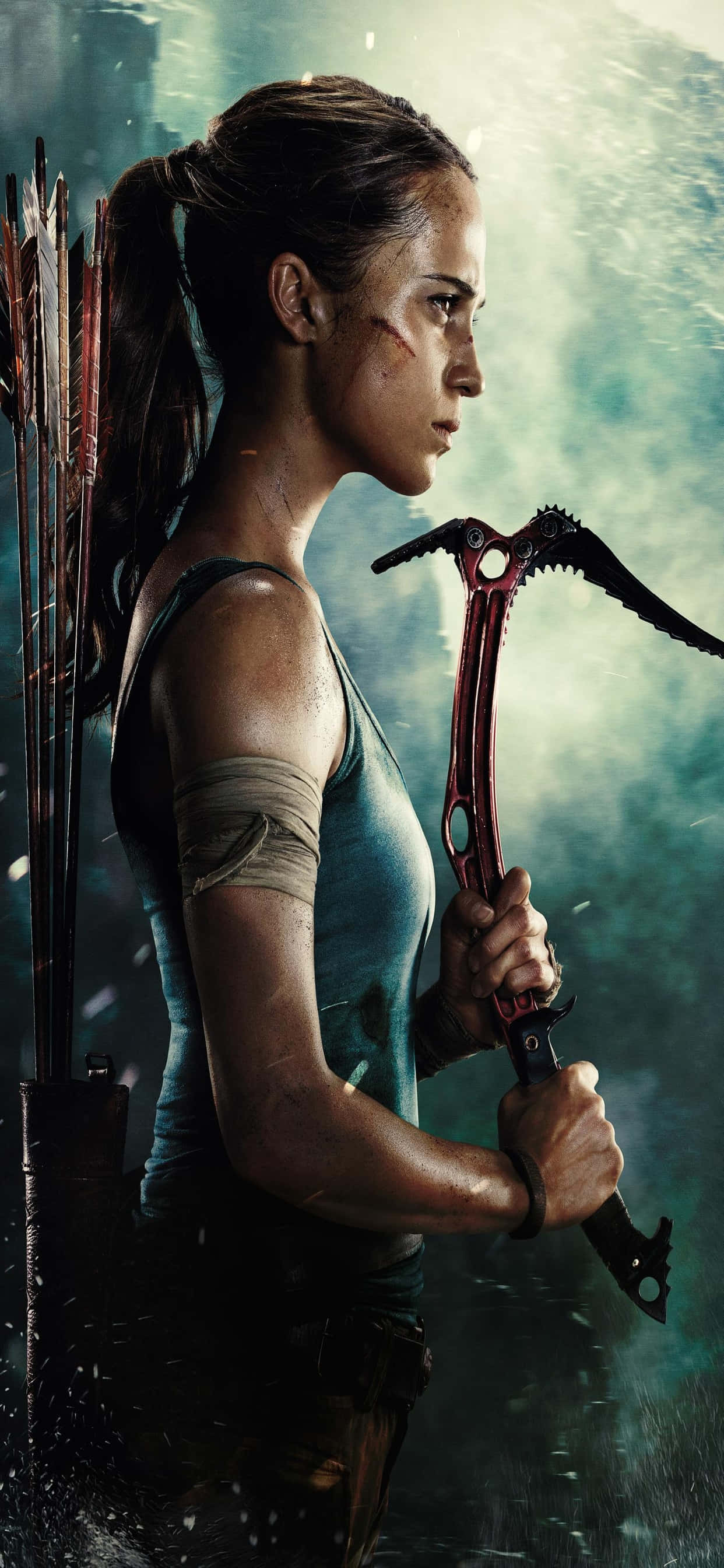 lara croft - η κυνηγός - HD 720p Ταπετσαρία