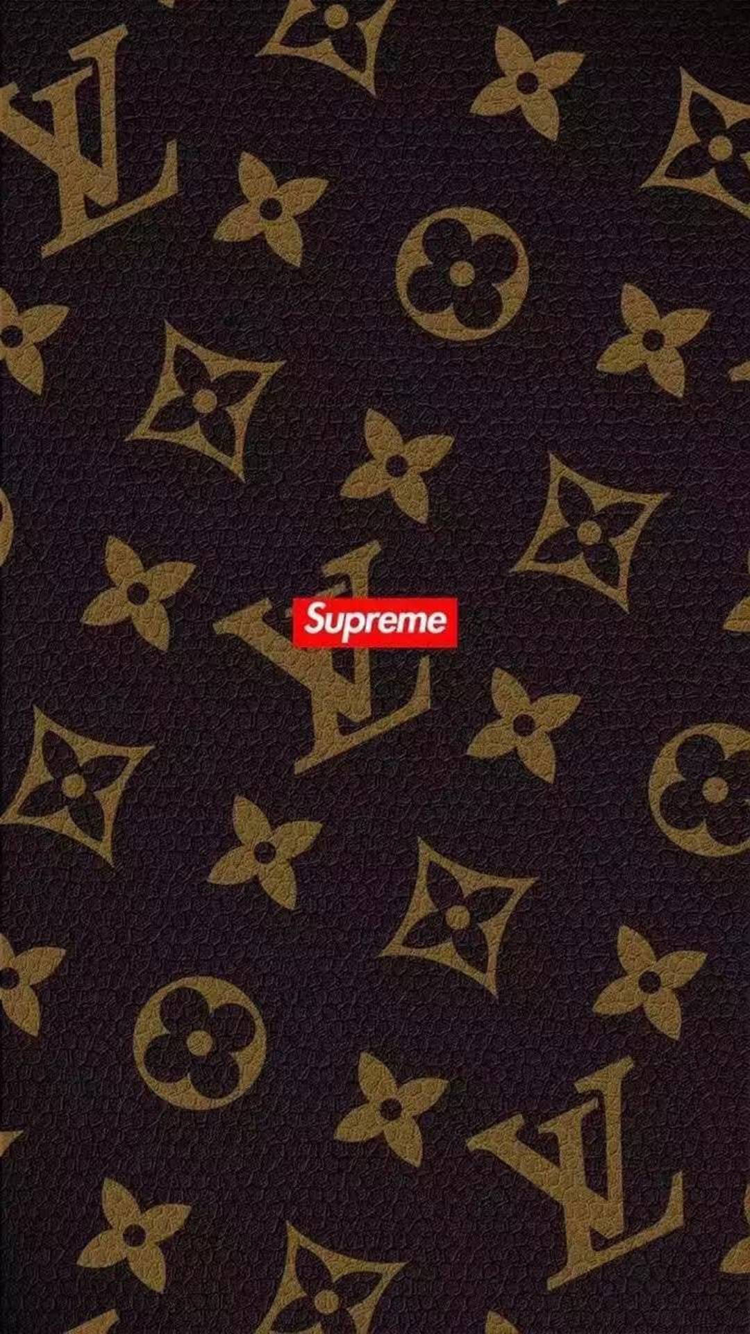 Leather Supreme και Louis Vuitton Τηλέφωνο Ταπετσαρία