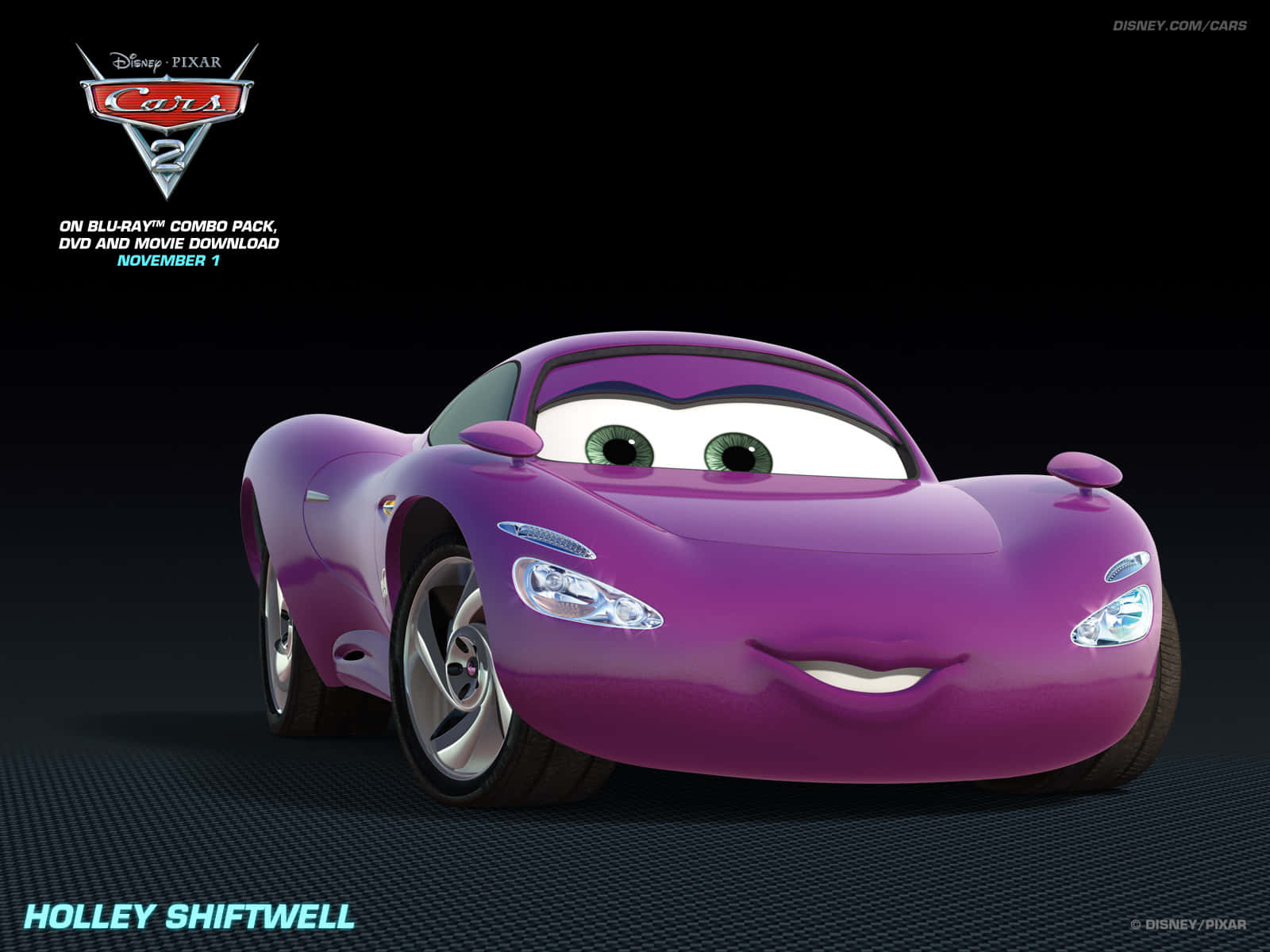 Ελάτε με τον Lightning McQueen, τον Mater και την υπόλοιπη παρέα του Cars 2 σε έναν διεθνή αγώνα! Ταπετσαρία
