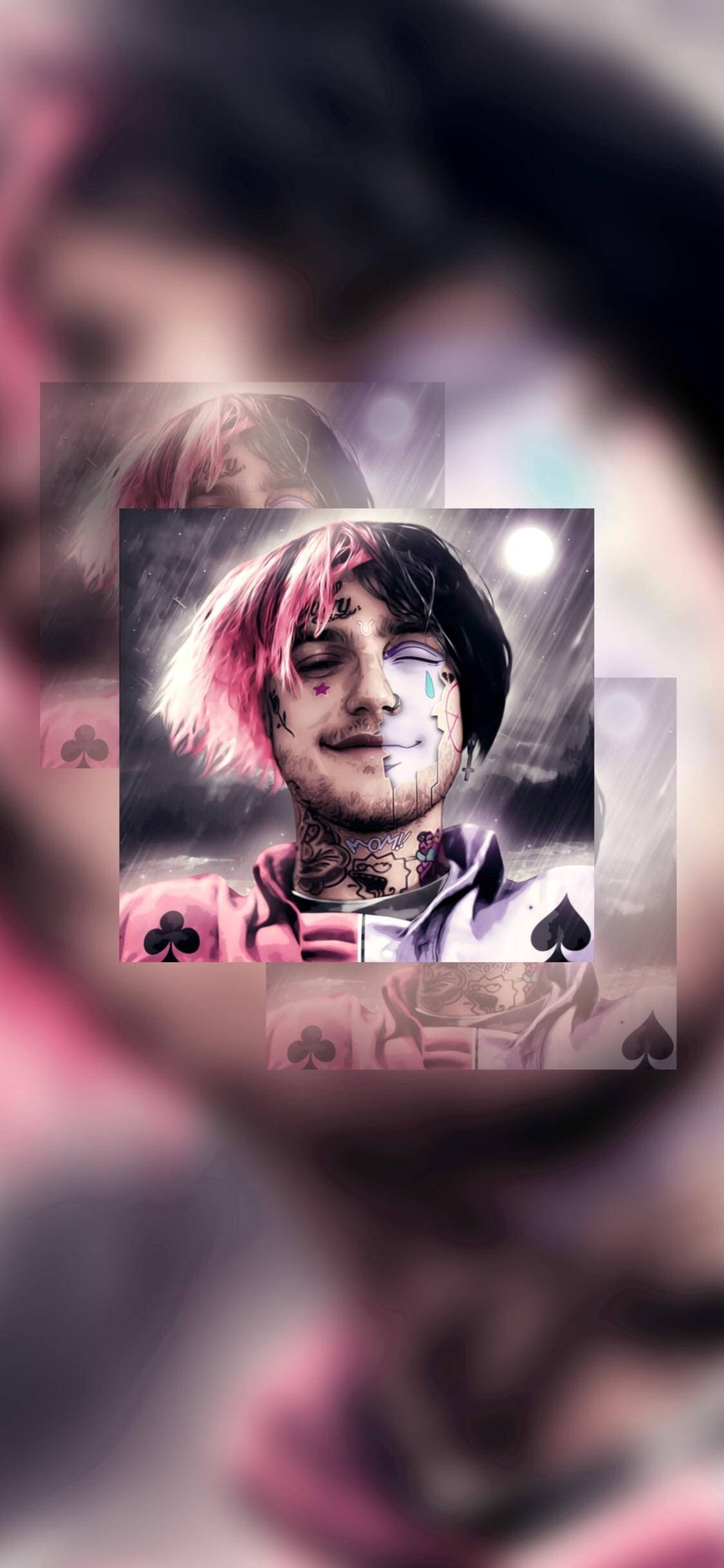 Ο αείμνηστος Lil Peep αγκαλιάζει την εσωτερική του ομορφιά. Ταπετσαρία