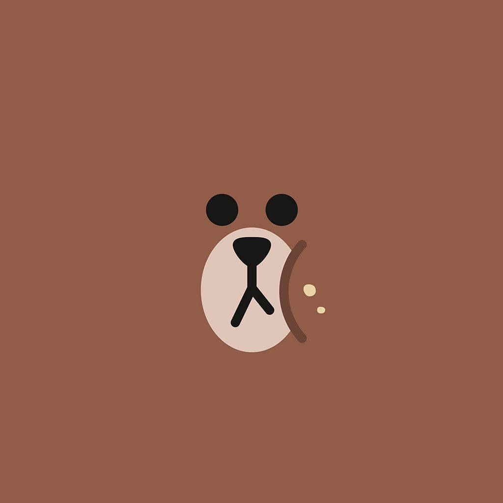 Γλυκές LINE Friends για iPad Ταπετσαρία
