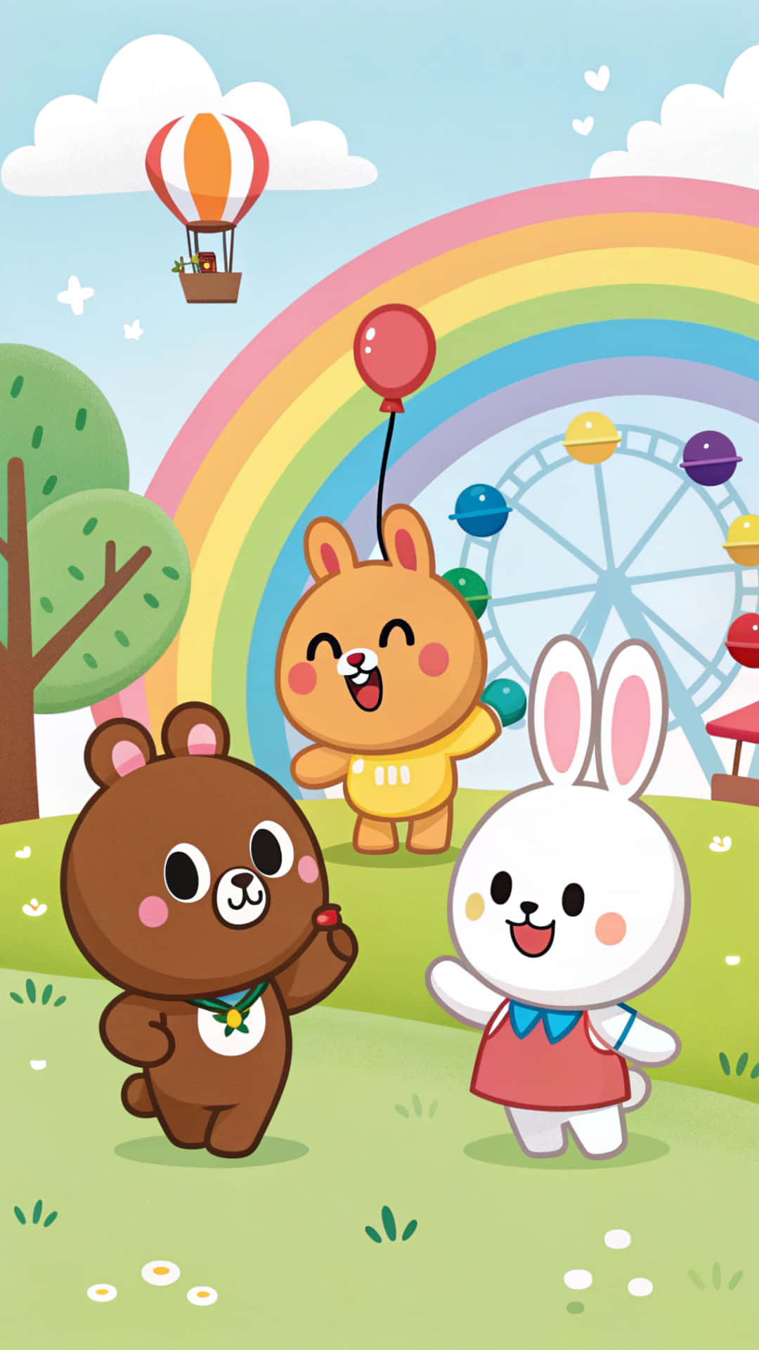Ταπετσαρία Line Friends Ταπετσαρία