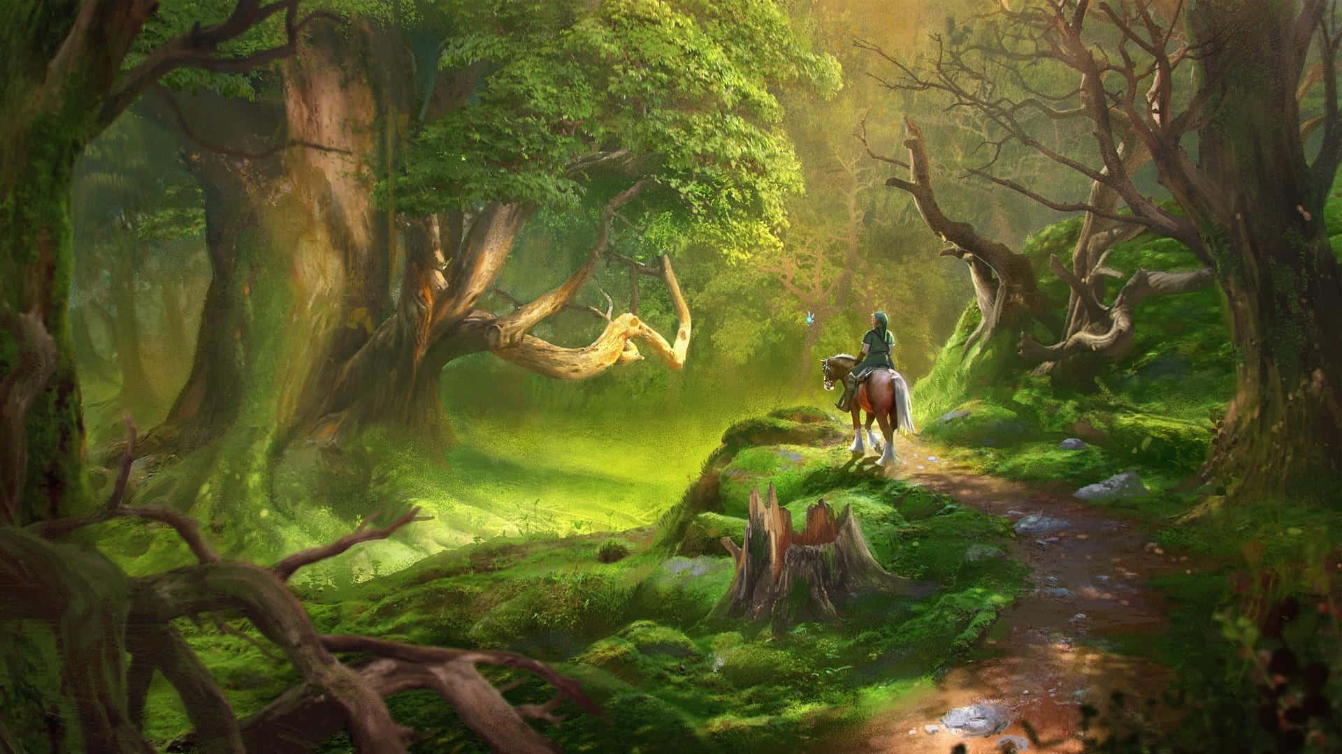 Link, ο γενναίος ήρωας του χρόνου στο Legend of Zelda Ταπετσαρία