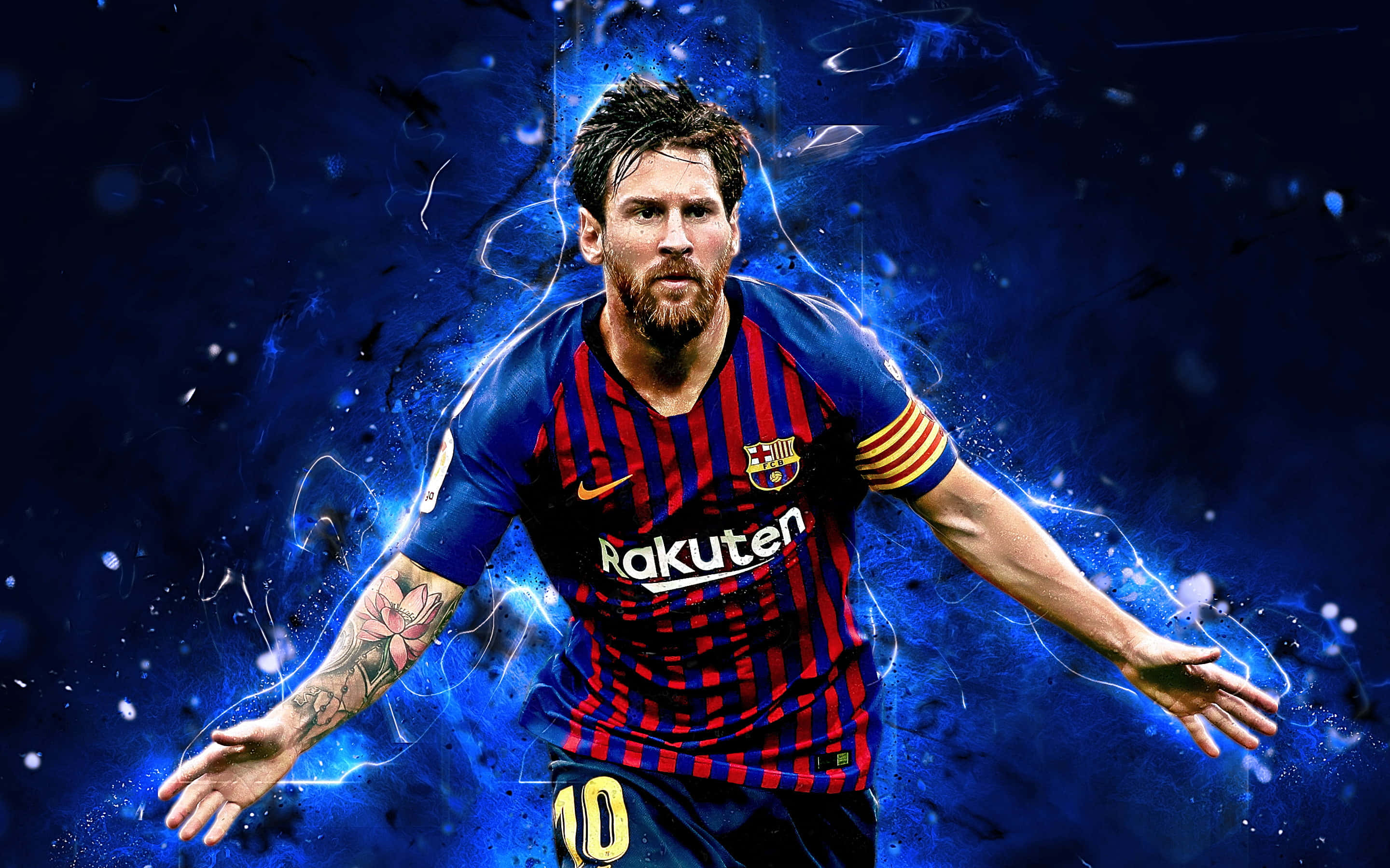 Ο Lionel Messi, Πενταπλός Νικητής του Βραβείου Ballon d'Or Ταπετσαρία