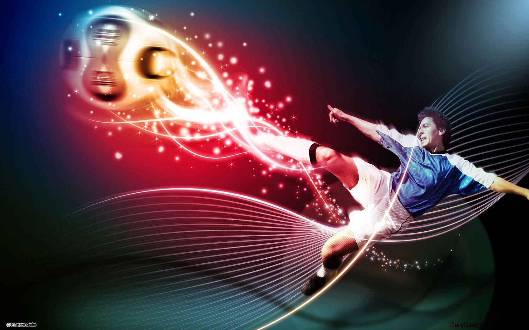Ψηφιακό Έργο Τέχνης Lionel Messi HD Ποδόσφαιρο Ταπετσαρία