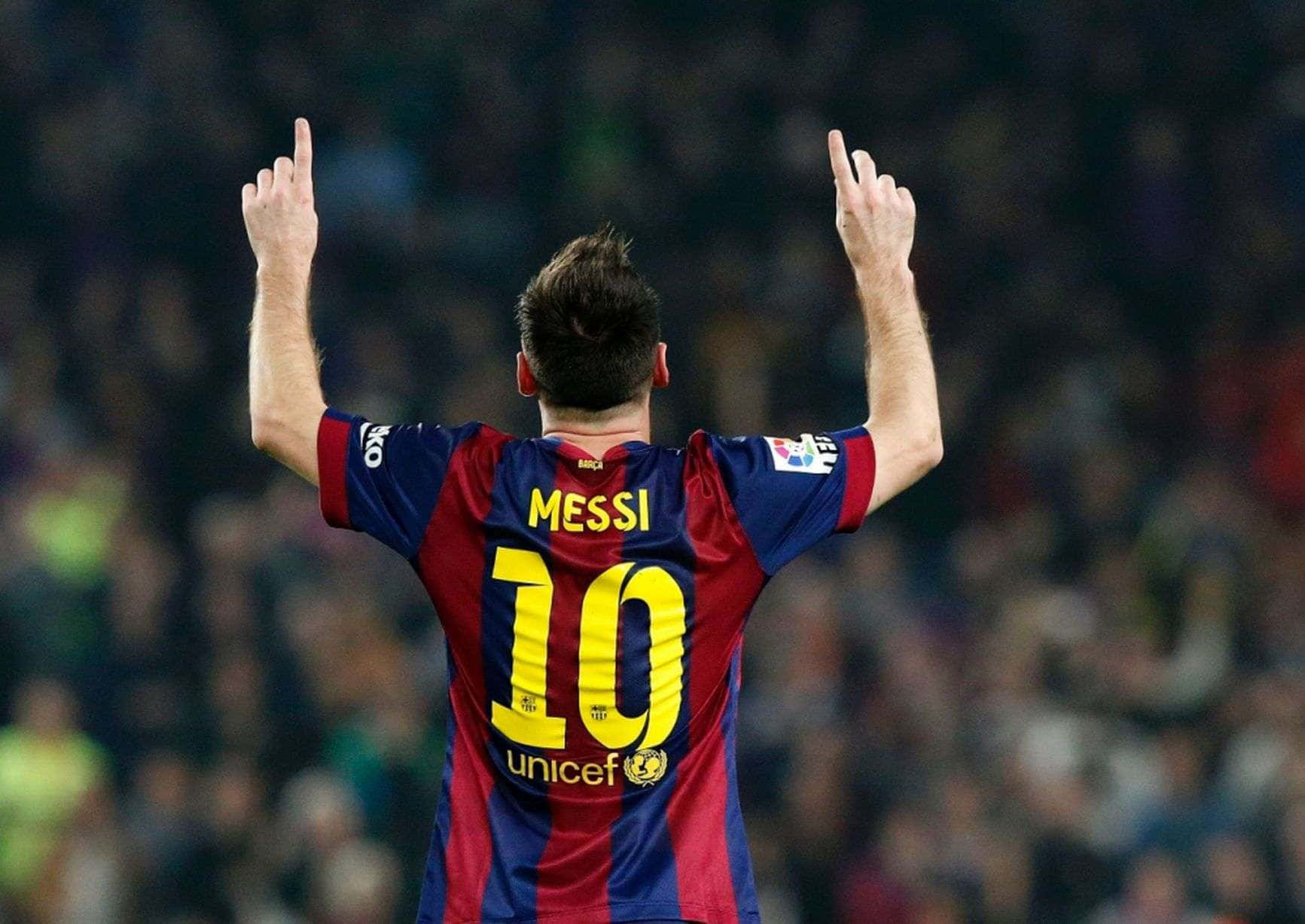 Lionel Messi - Μια Εικόνα του Ποδοσφαίρου Ταπετσαρία