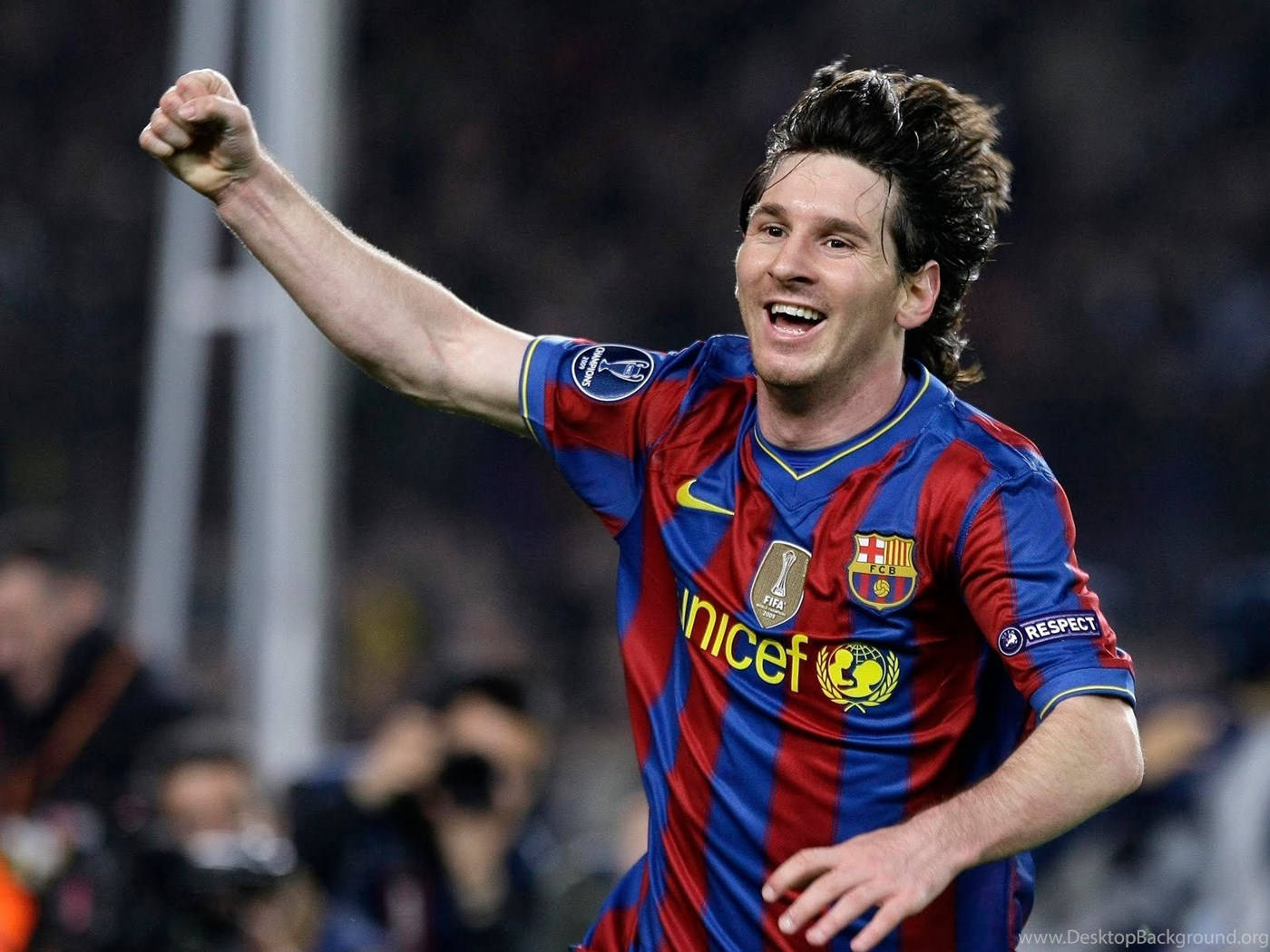 Ο Lionel Messi χρησιμοποιεί τη φήμη του για την UNICEF Ταπετσαρία