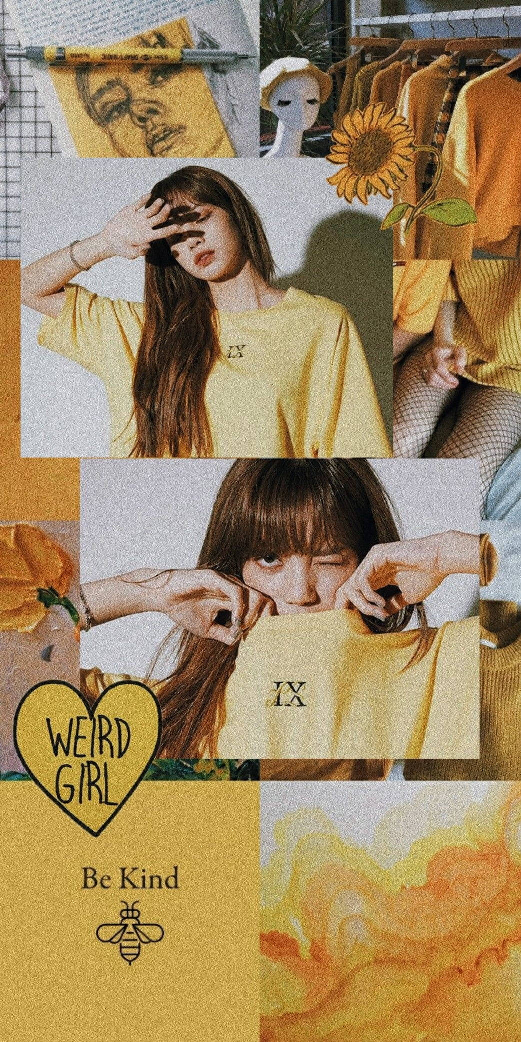 Lisa Blackpink HD Αισθητικό Κολάζ Ταπετσαρία