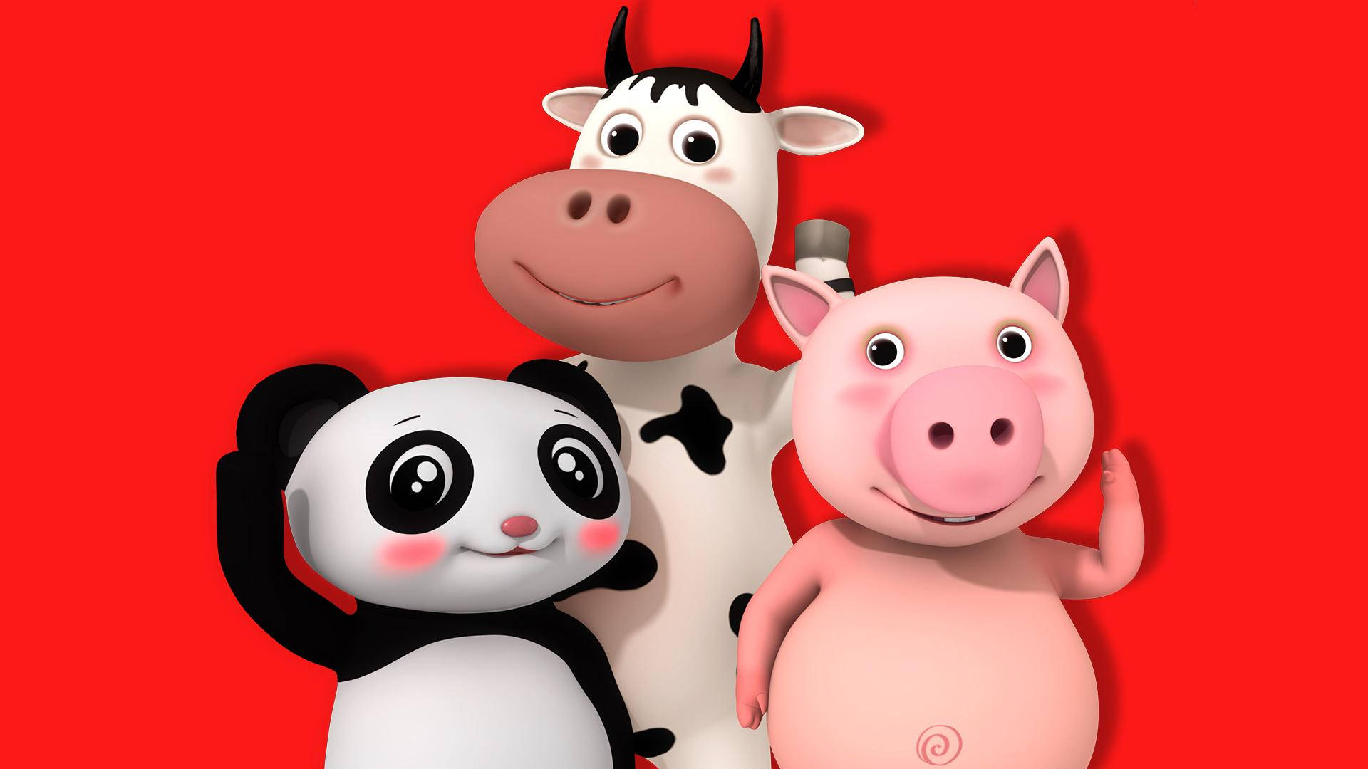 Little Baby Bum Χαριτωμένα Ζώα Ταπετσαρία