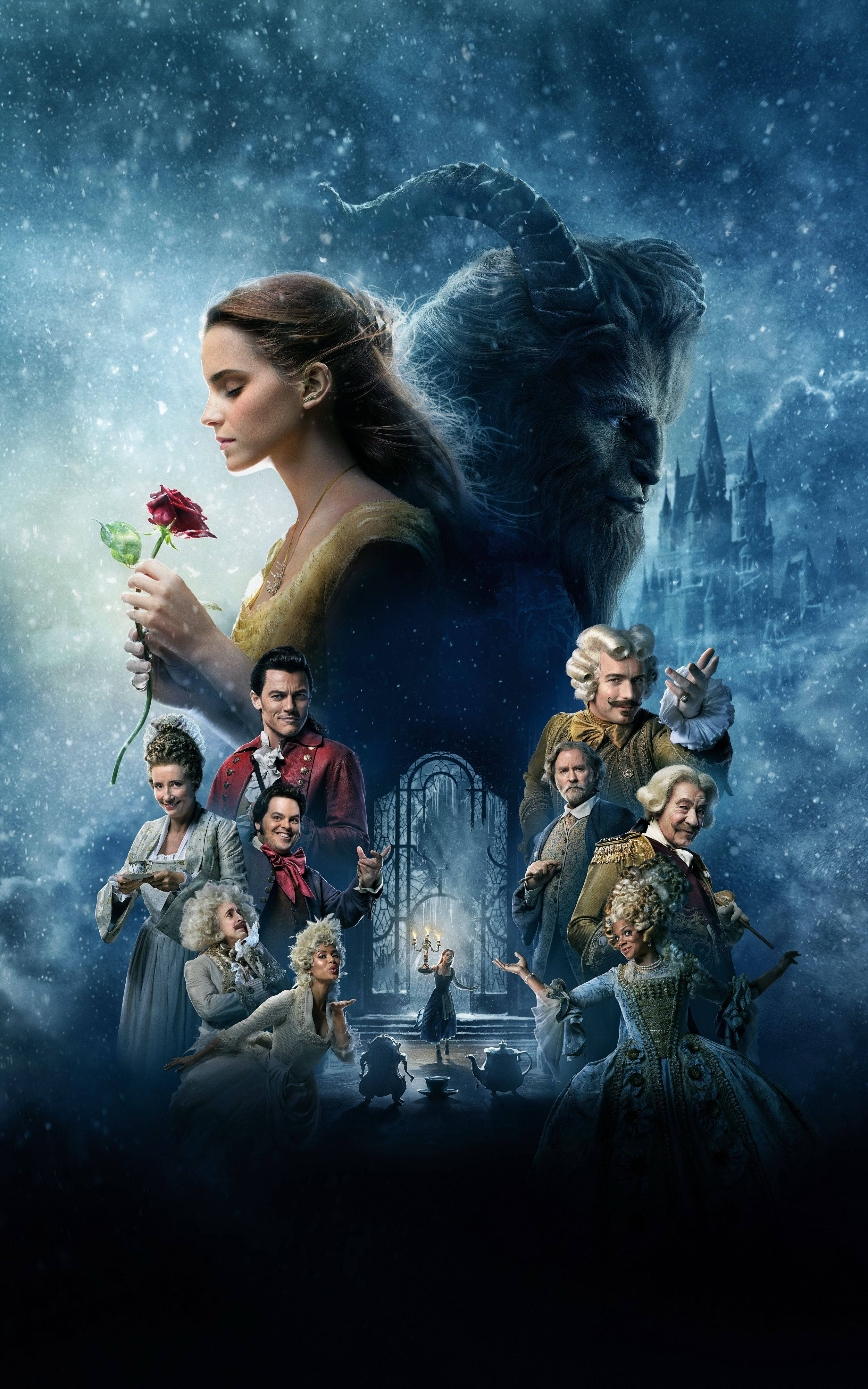 Η Πεντάμορφη και το Τέρας Live Action Ταπετσαρία