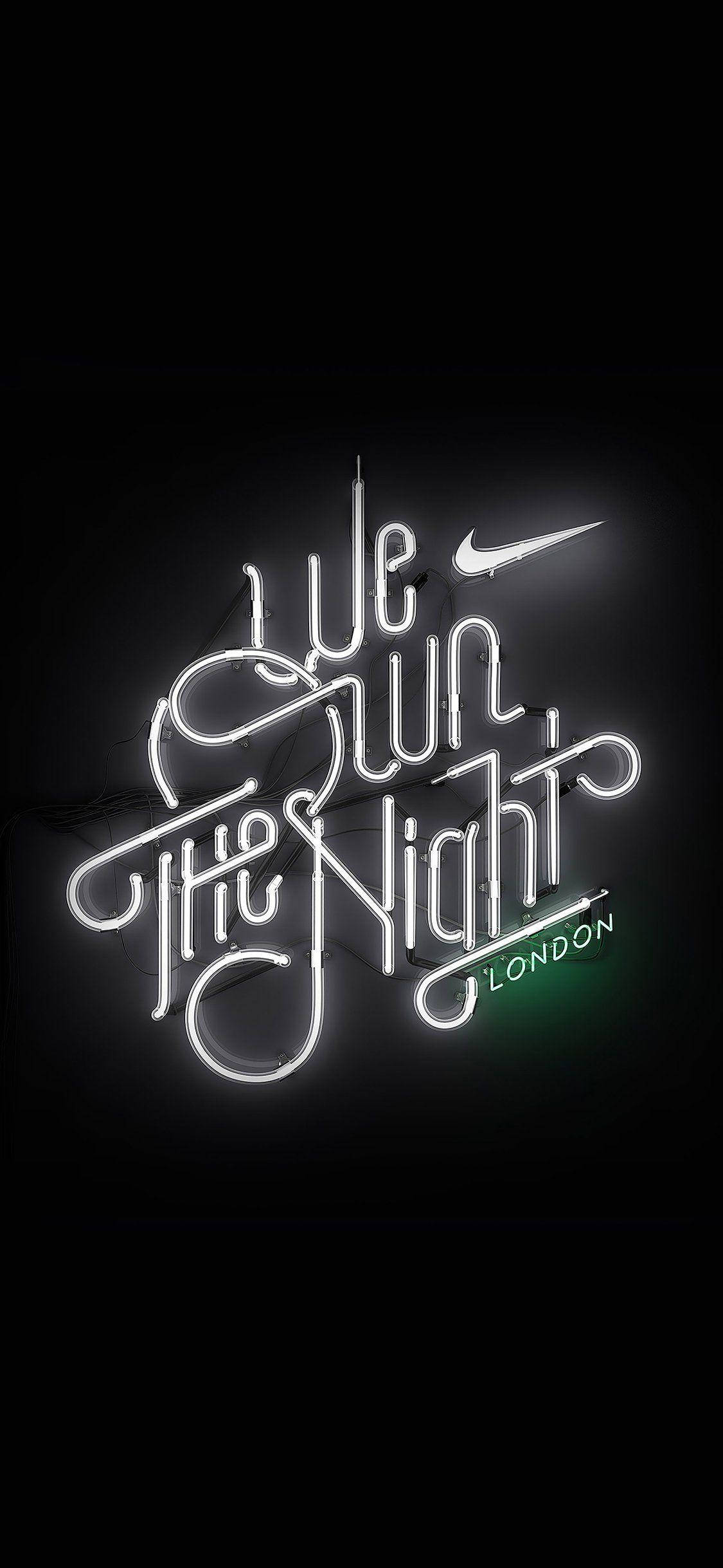 London Nike iPhone Logo Ταπετσαρία