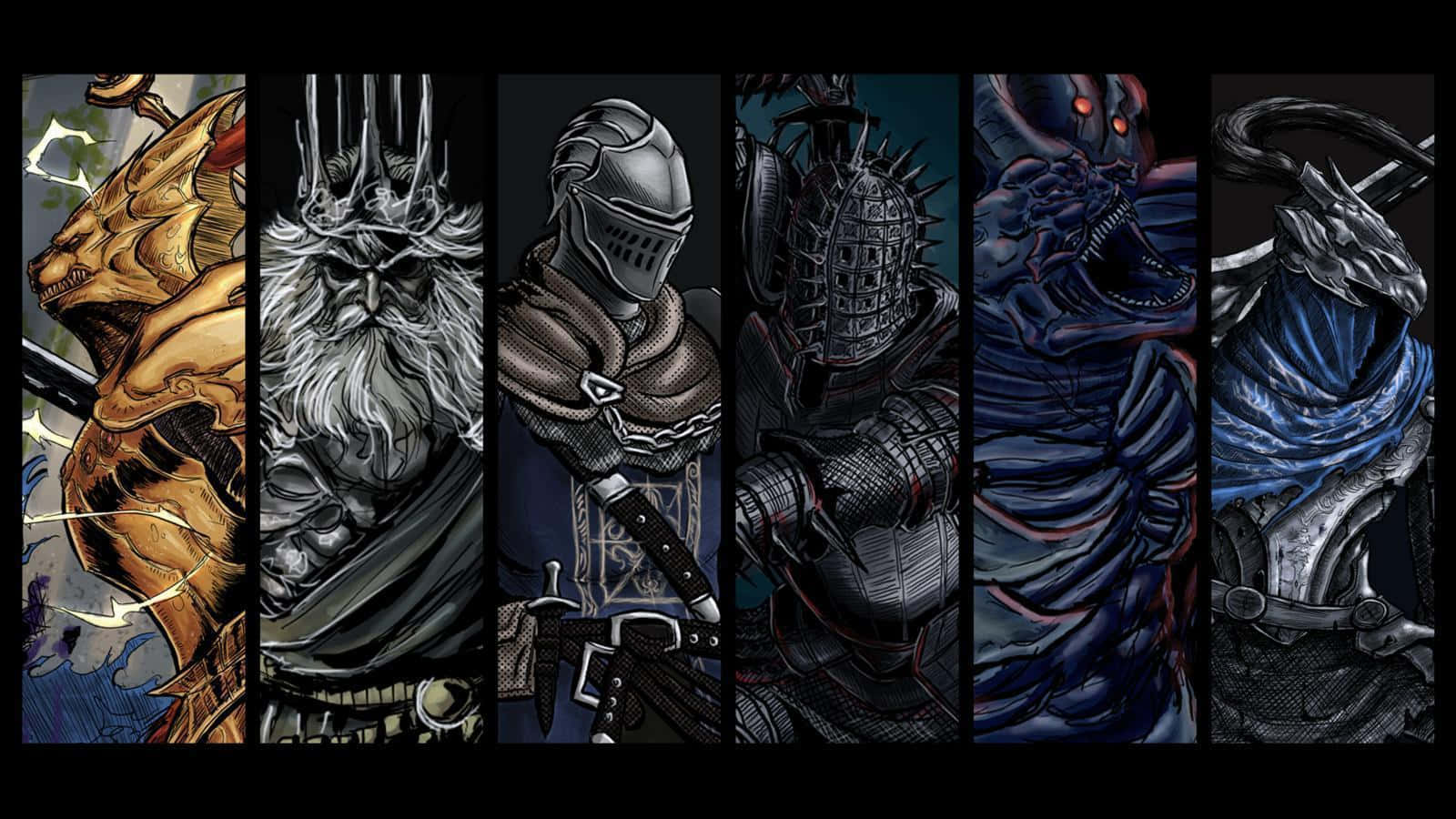 Εξερευνήστε τους Κινδύνους του Lordran στο Dark Souls Ταπετσαρία