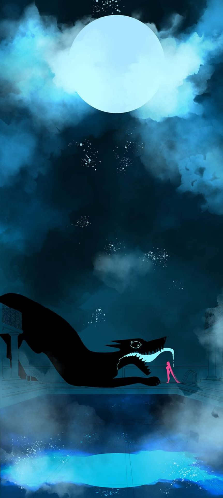 Lore Olympus Webtoon Με Τέρας Ταπετσαρία