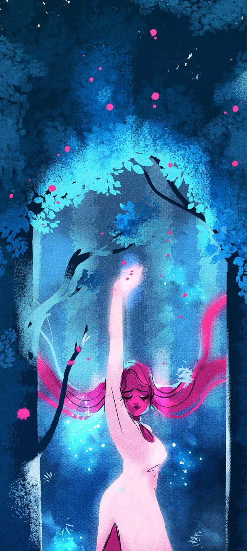 Lore Olympus Webtoon Σηκώνει Χέρι Ταπετσαρία