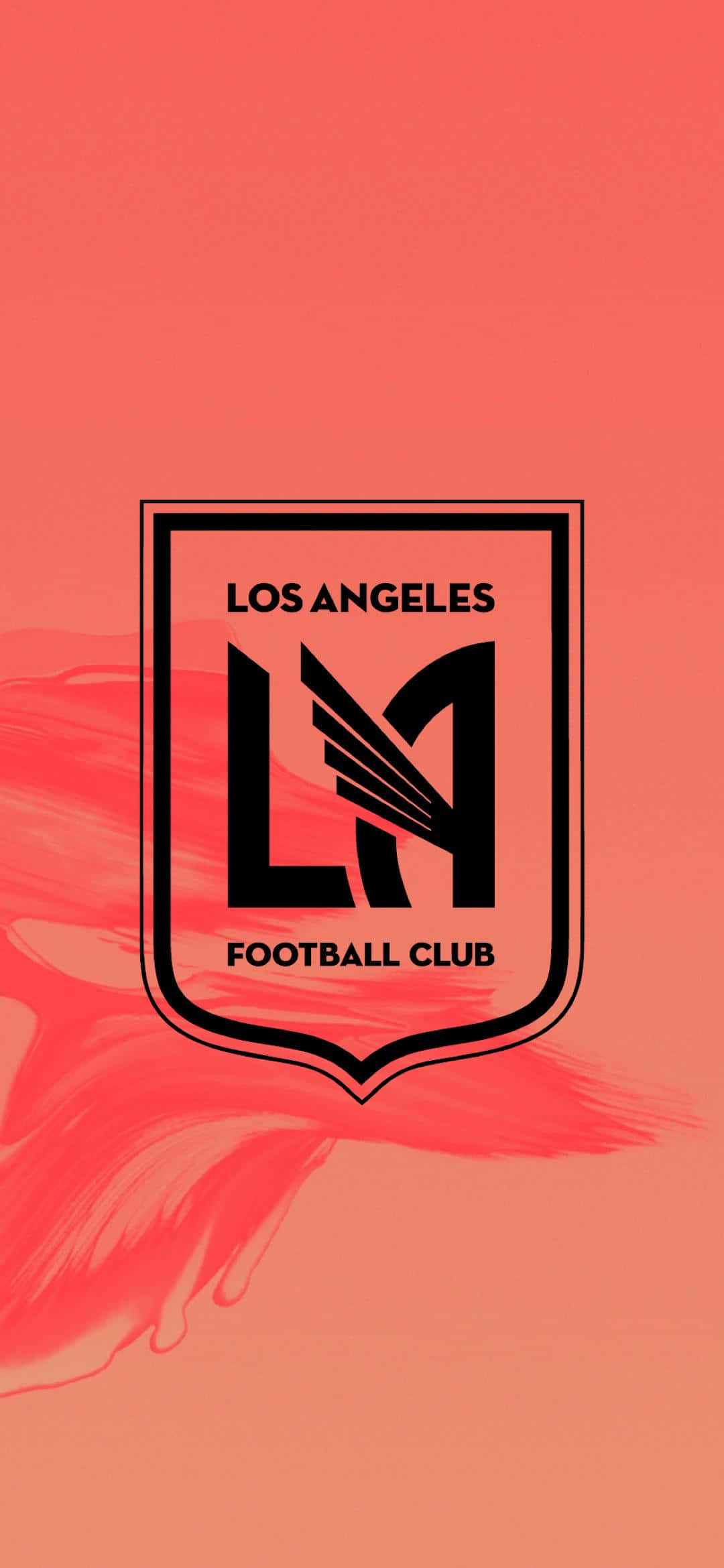 Los Angeles FC Ροζ Ψηφιακή Τέχνη Θαυμαστή Ταπετσαρία