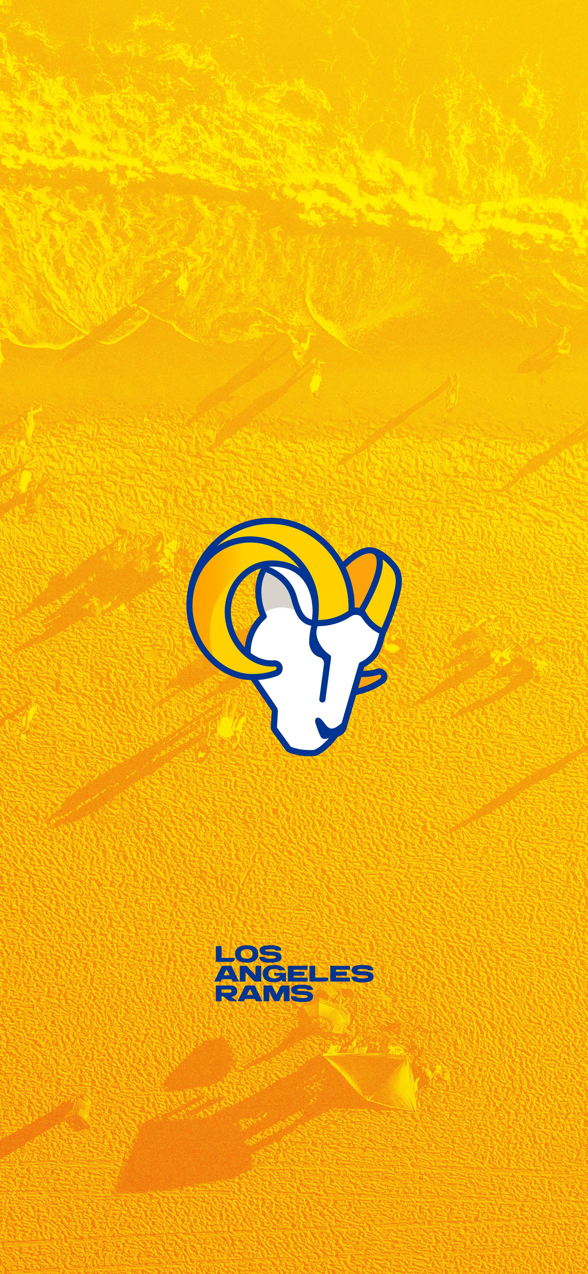 Los Angeles Rams Καρτουνίστικο Λογότυπο Ταπετσαρία