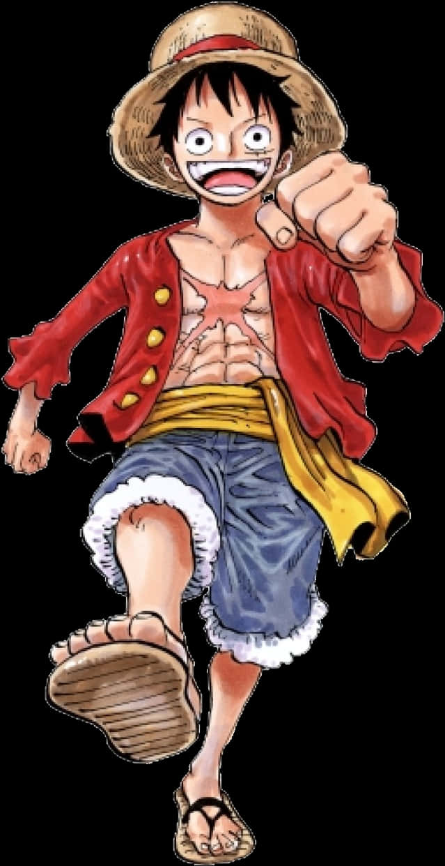 Luffy, χαρακτήρας anime One Piece Ταπετσαρία