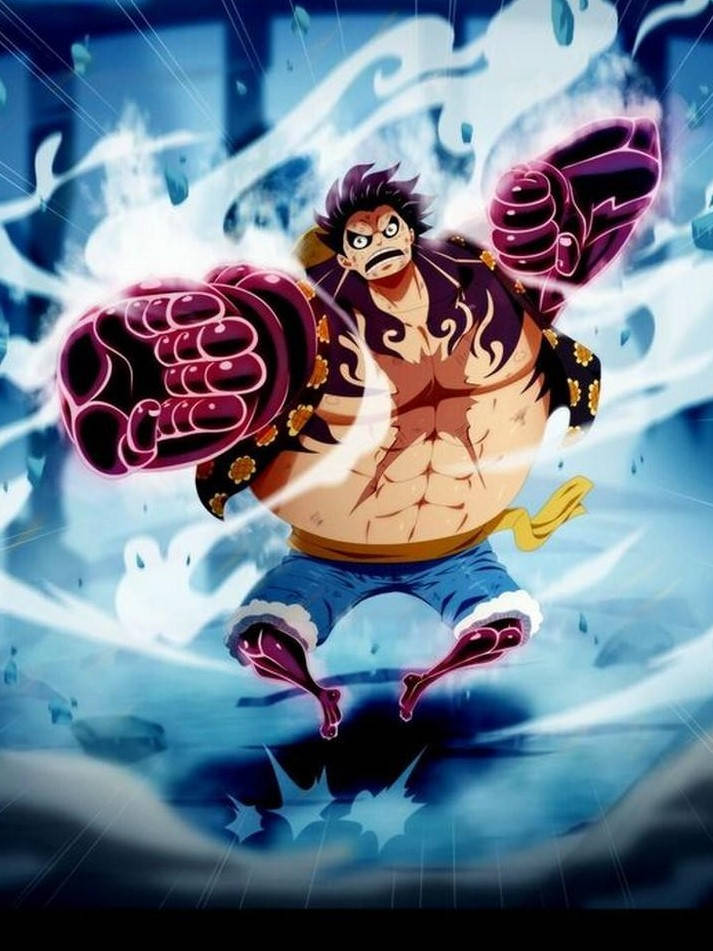 Luffy Gear 4 Ισχυρή Γροθιά Ταπετσαρία