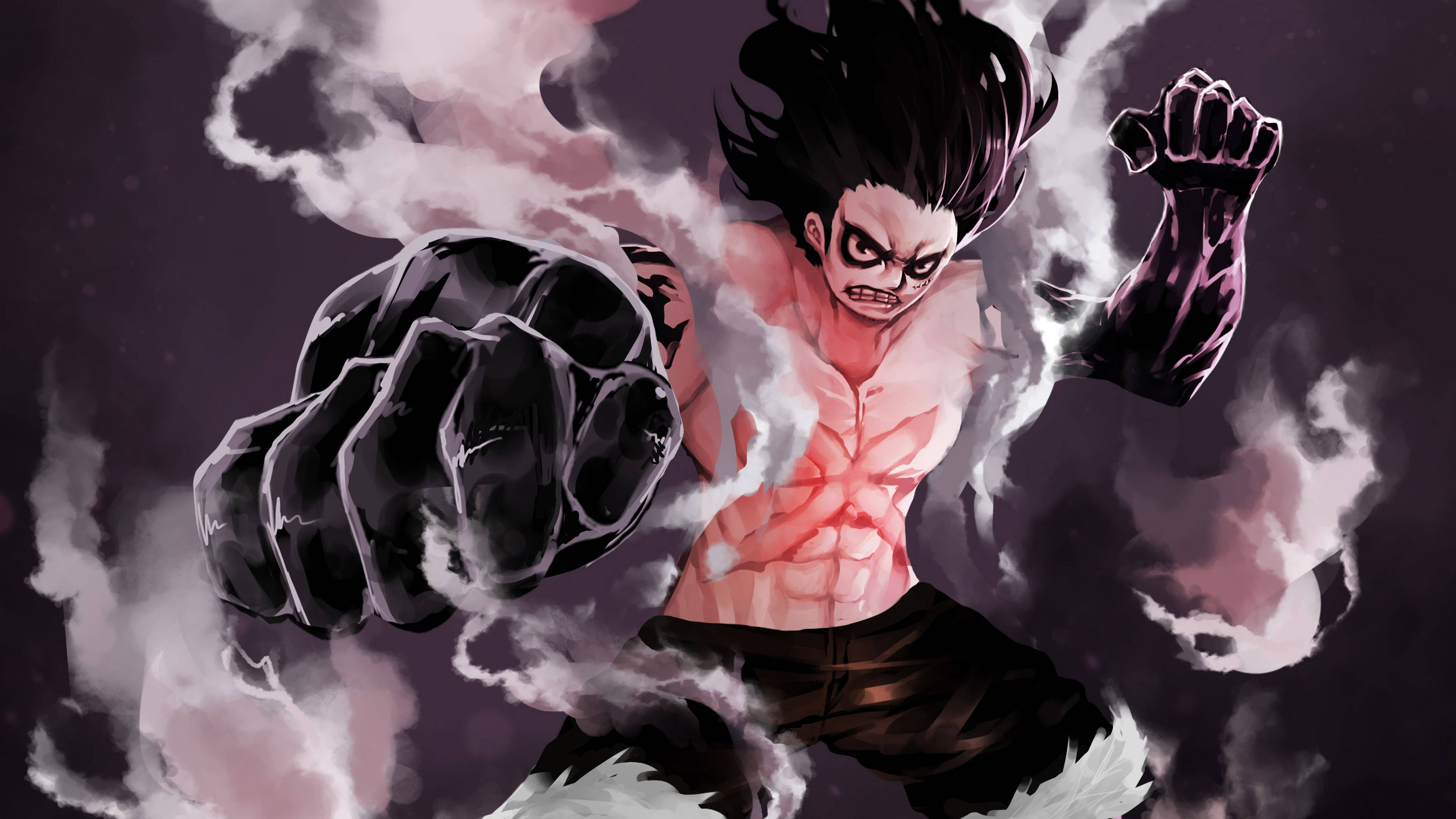 Luffy Gear 4 Σκοτεινή Μορφή Ταπετσαρία