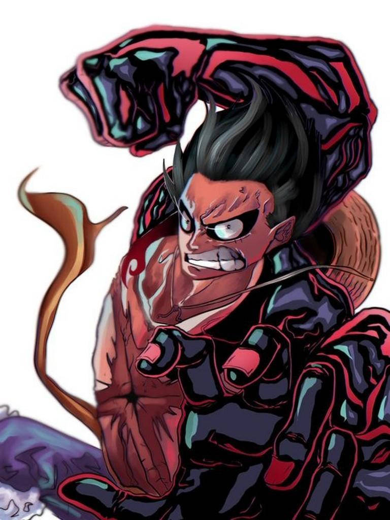Luffy Gear 4 Ψηφιακή Τέχνη Ταπετσαρία