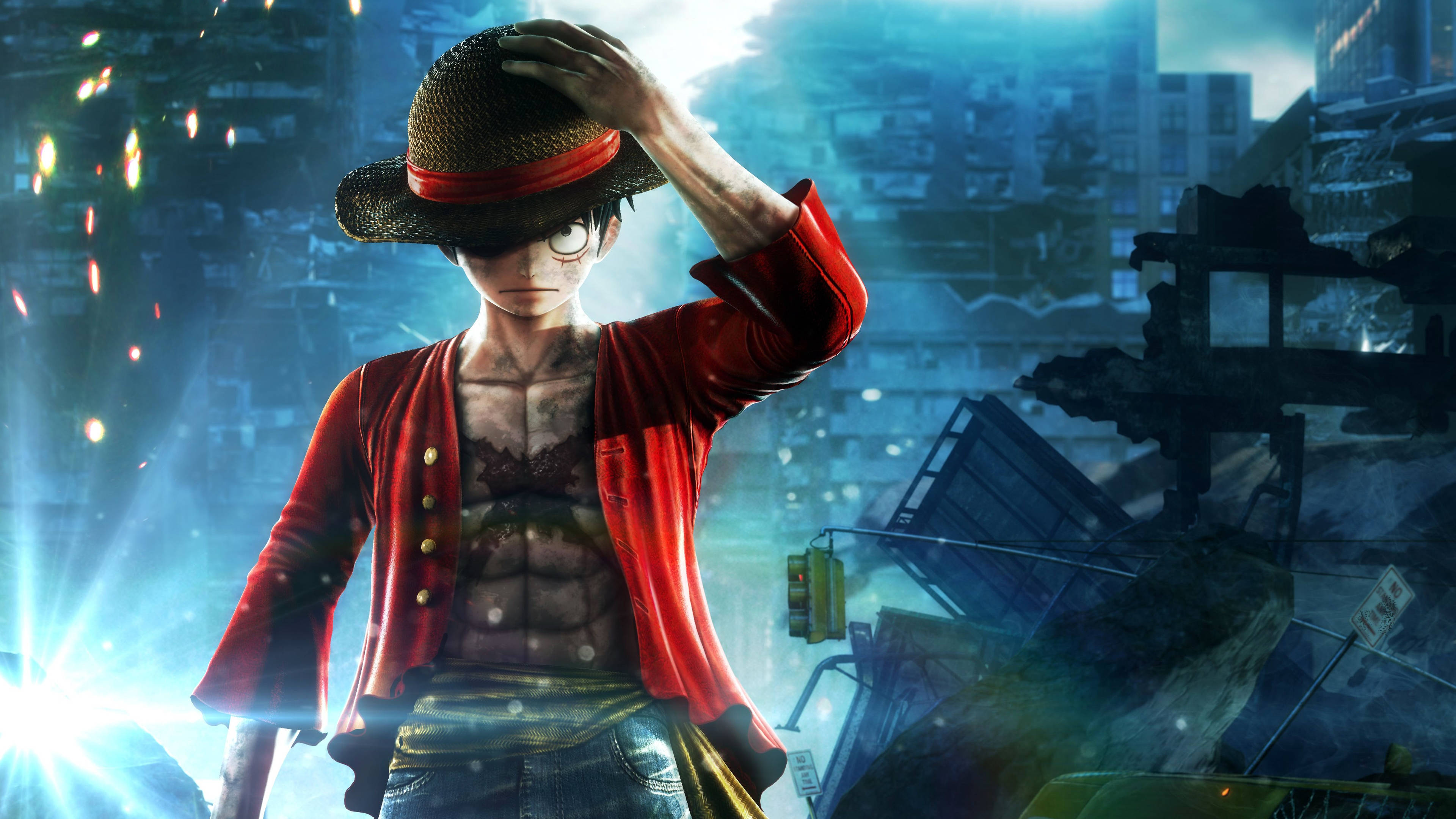 Πειρατής Luffy Και Πλοίο Ταπετσαρία