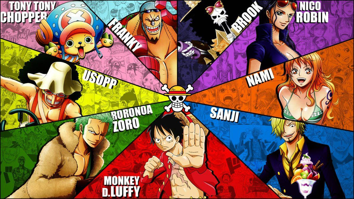 Ο Luffy και το πλήρωμά του, σαλπάρουν για μια επική περιπέτεια. Ταπετσαρία