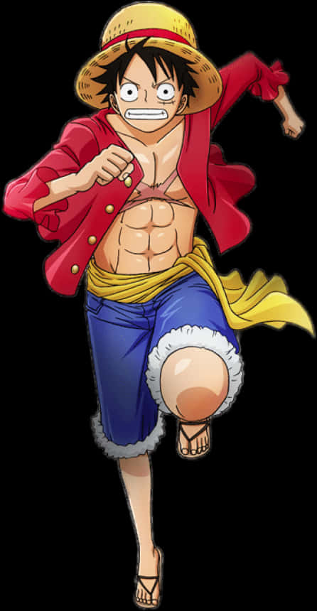 Περιπέτεια Πειρατή με το Καπέλο από Άχυρο, Luffy Ταπετσαρία