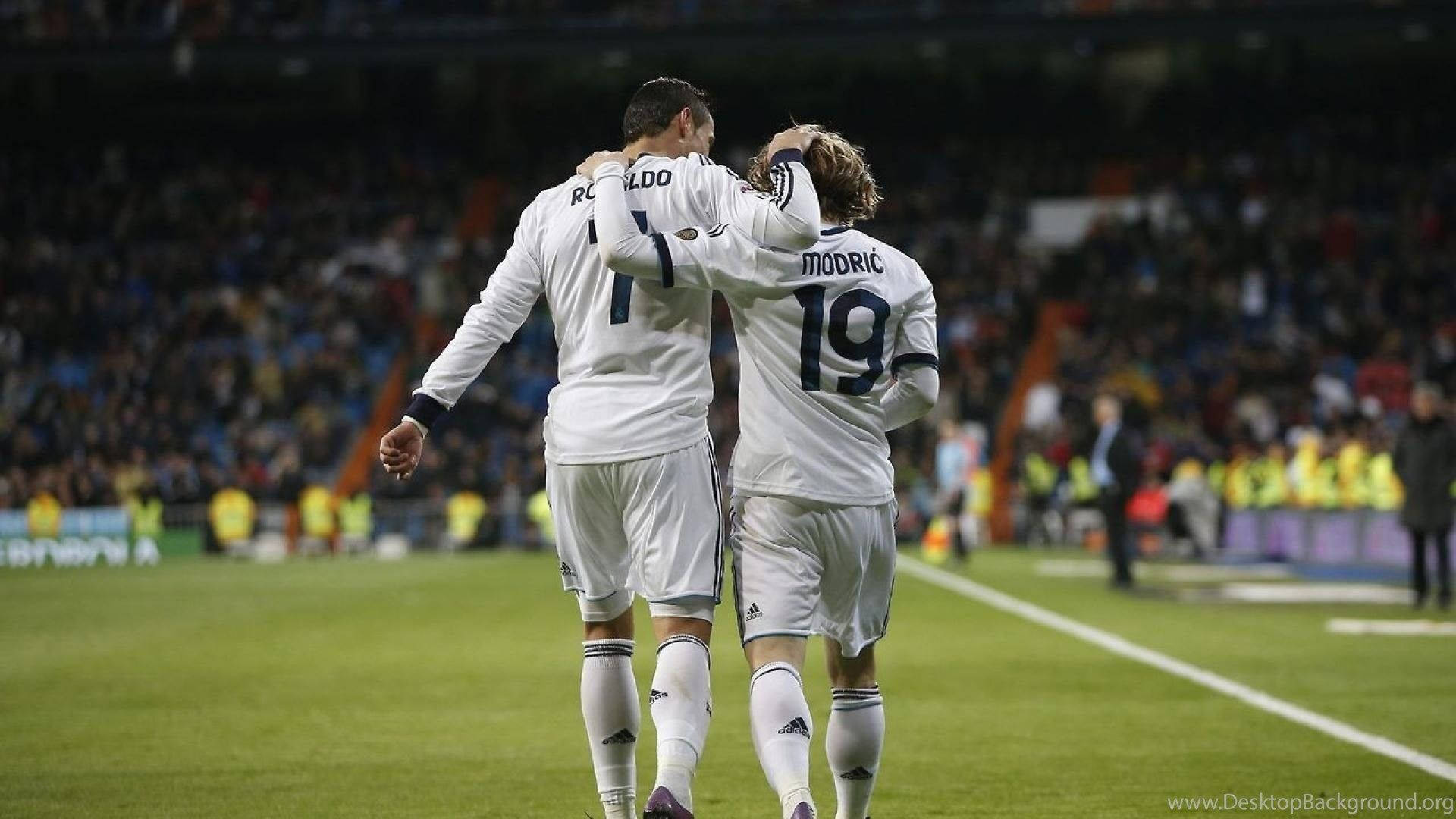 Luka Modric και Cristiano Ronaldo Cool Shot Ταπετσαρία