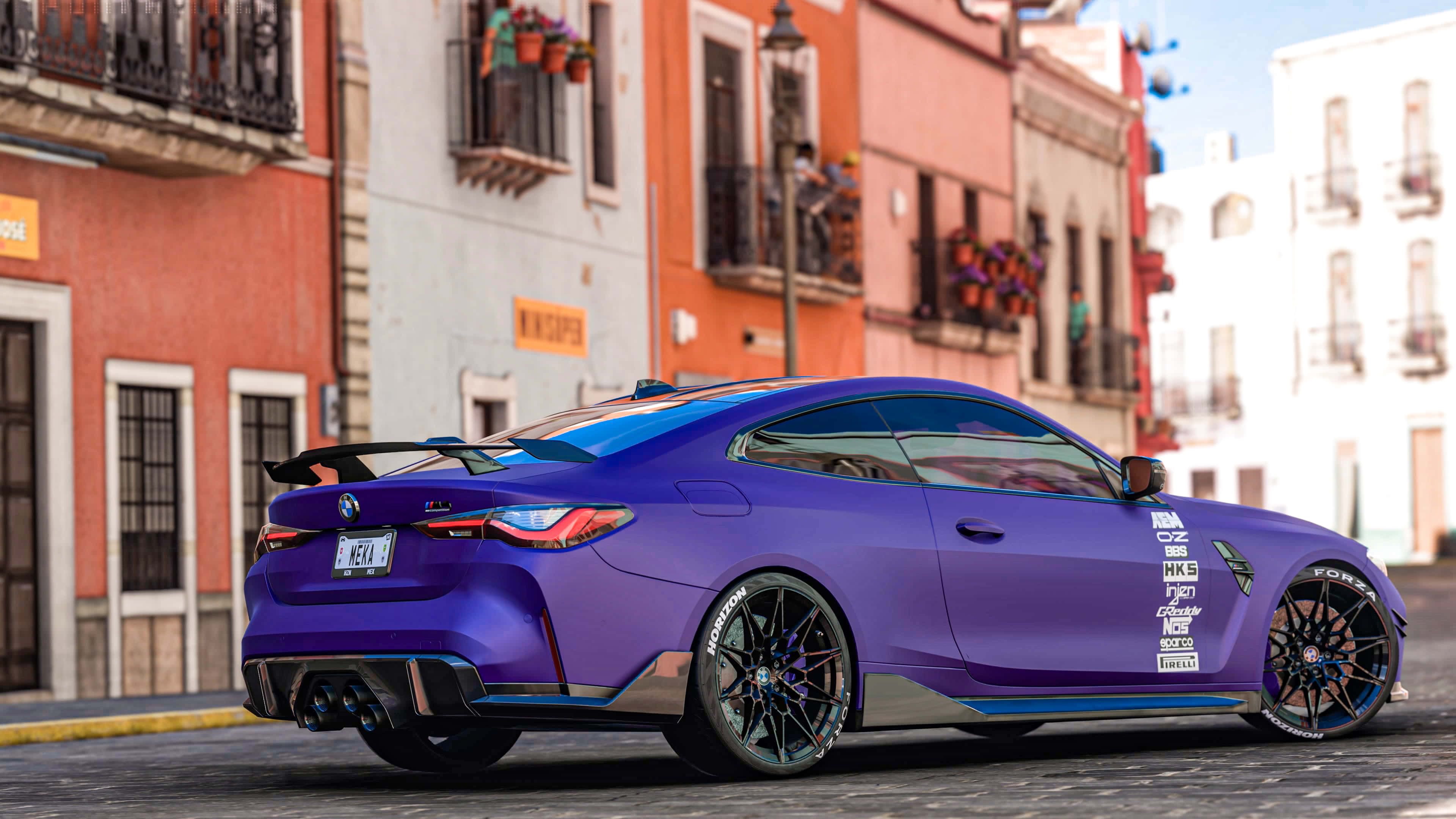Μωβ M4 στο Forza Horizon Μεξικό Ταπετσαρία