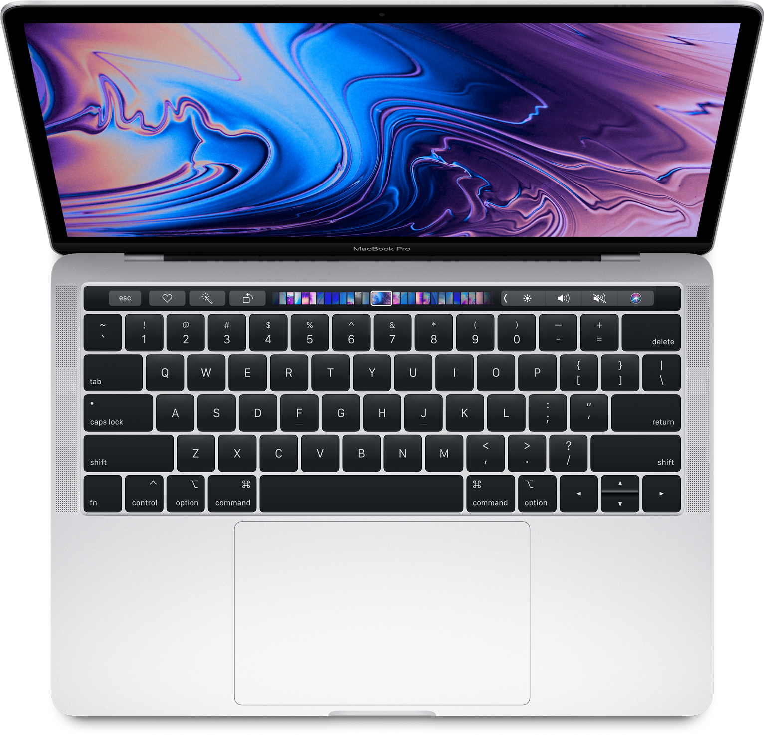 Mac Book Pro σε ανοιχτή κάτοψη Ταπετσαρία